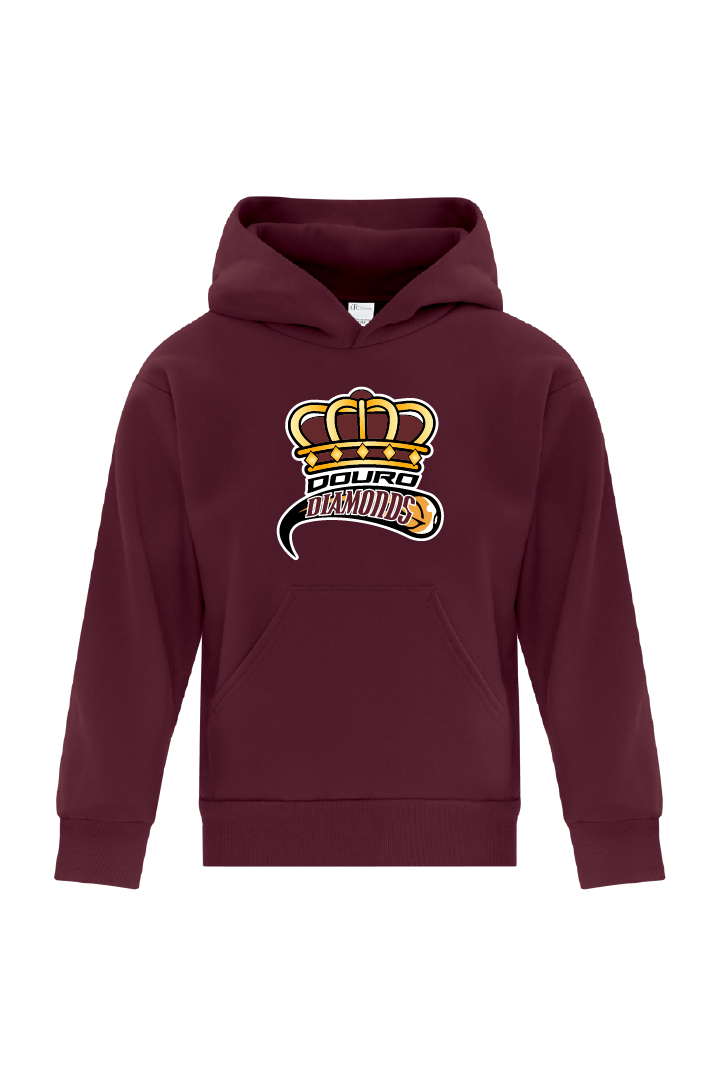 COTTON FLEECE HOODIE (MAROON).png
