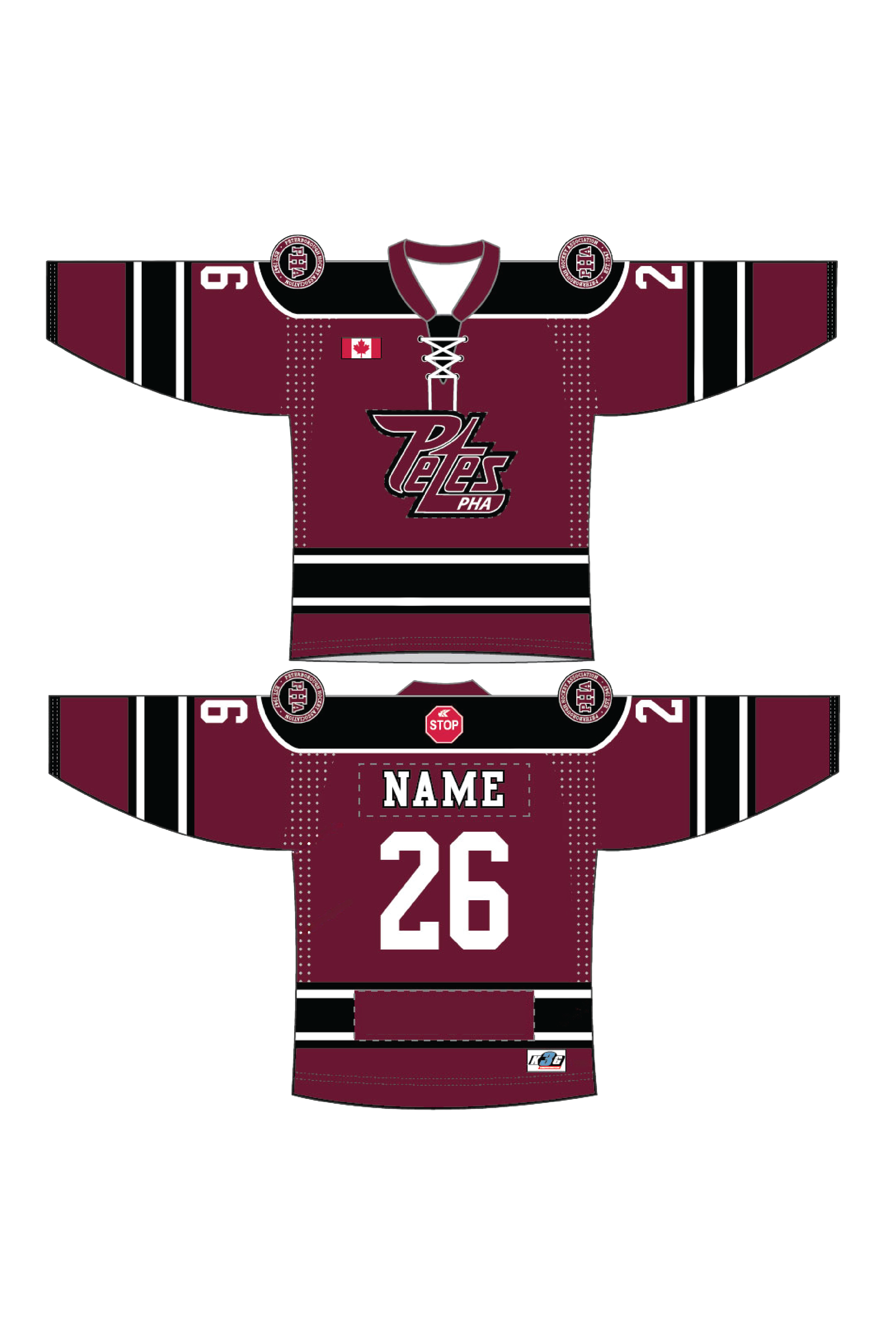 PHA OFFICIAL GAME JERSEY (SET)