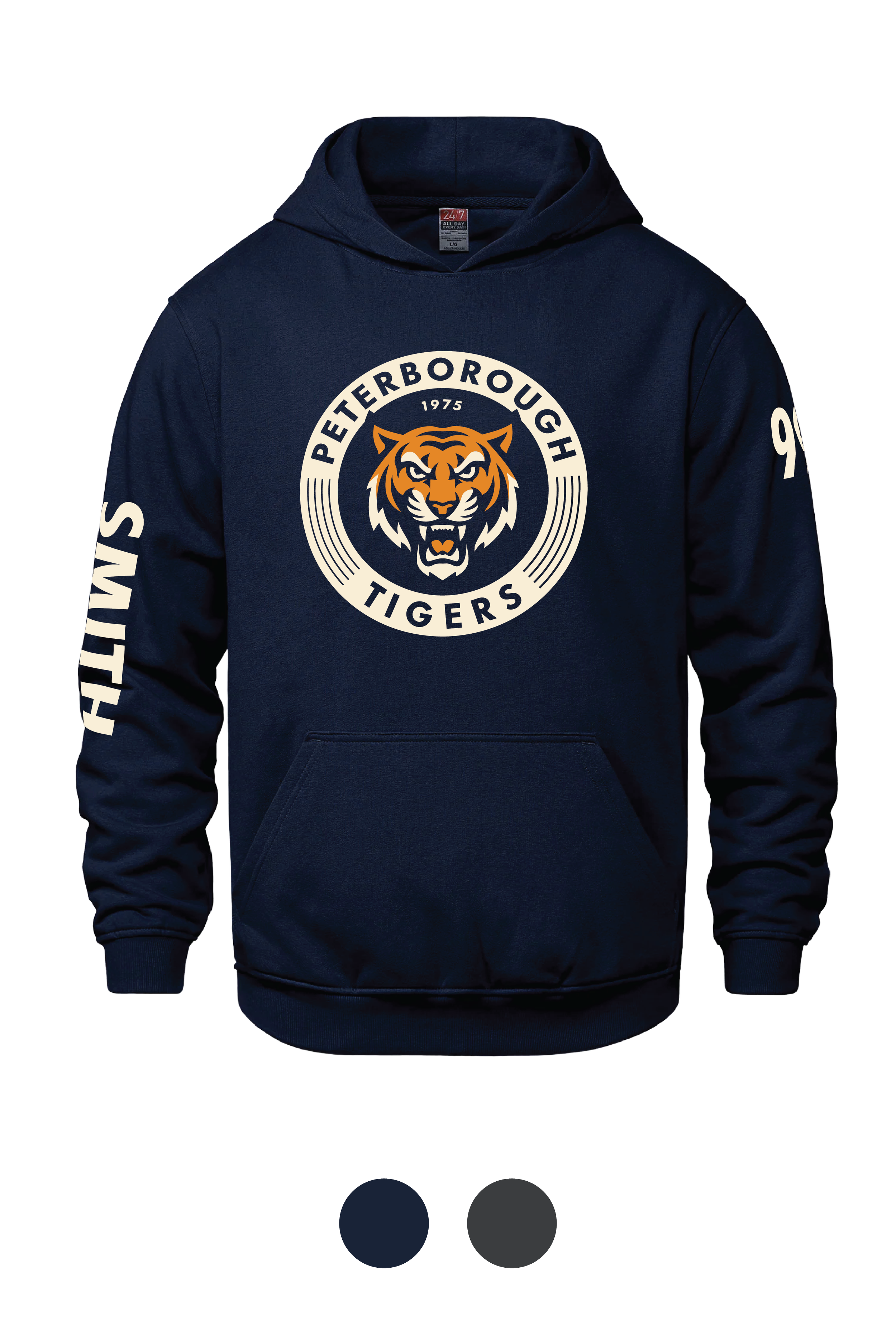 TIGERS BADGE HOODIE
