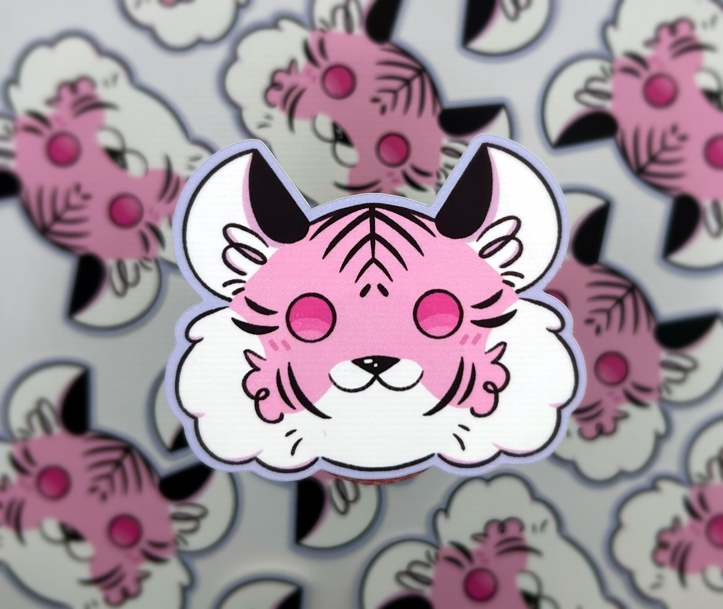 Pink Tiger Sticker