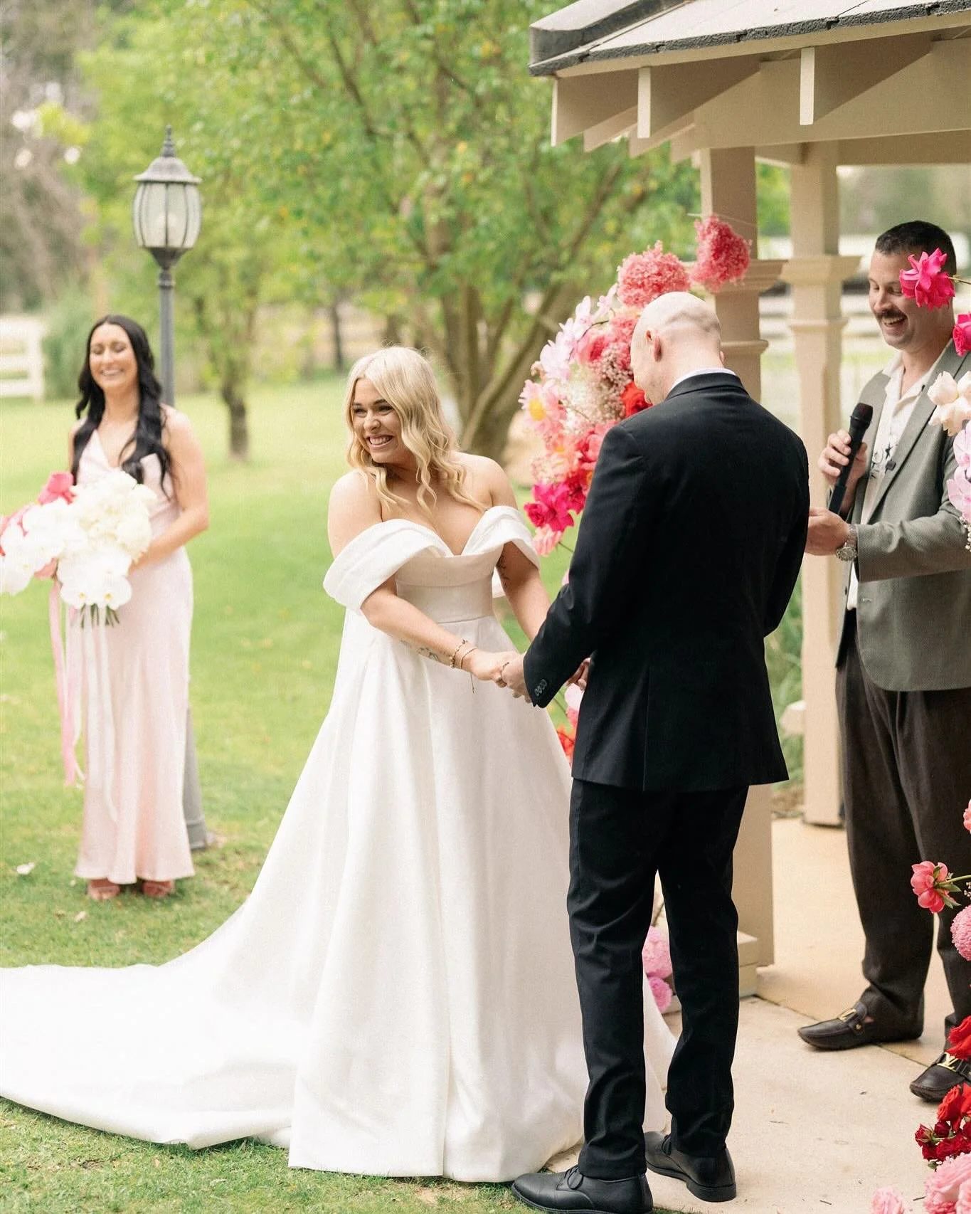 &ldquo;James was such an AMAZING addition to our wedding. He was our celebrant, MC and DJ. James was very professional and created a very personalised ceremony. He really took the time to get to know us and our story so that he could personalise our 