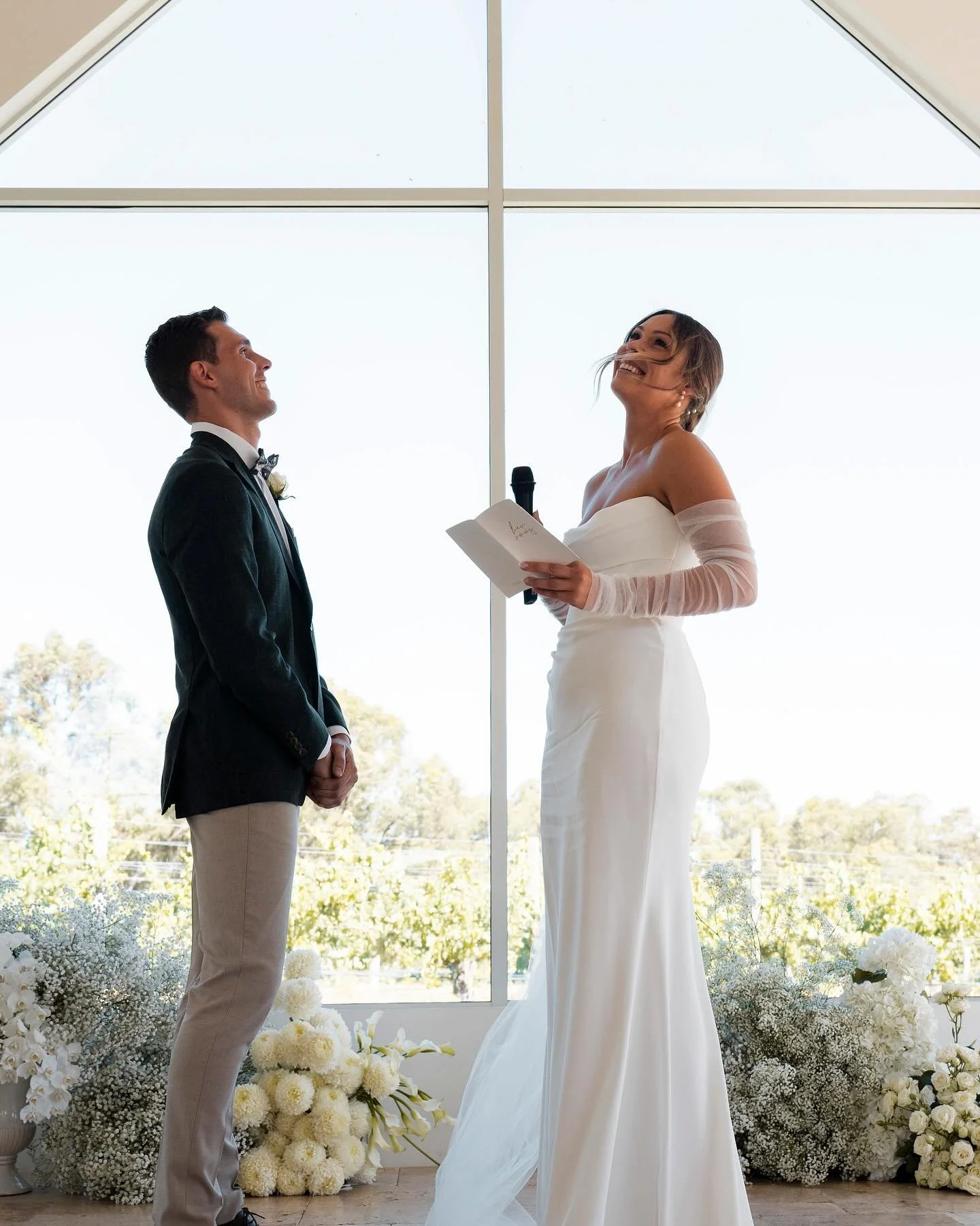 &ldquo;We were lucky enough to have James as our celebrant. We wanted a fun, relaxed ceremony and that&rsquo;s what we got. He spent the time to get to know us and created a meaningful, yet hilarious summary of our relationship. All of our guests wen