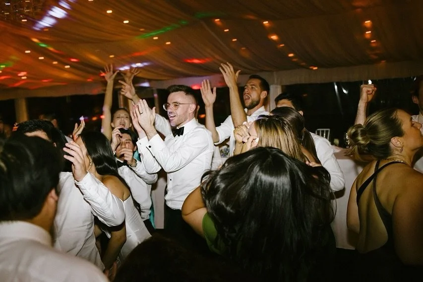 &ldquo;We had James as our celebrant, DJ and MC and have zero regrets. The ceremony was exactly what we wanted - he captured our story perfectly with a very fun vibe.

The music for the dancefloor was the best - we honestly don&rsquo;t remember a sin