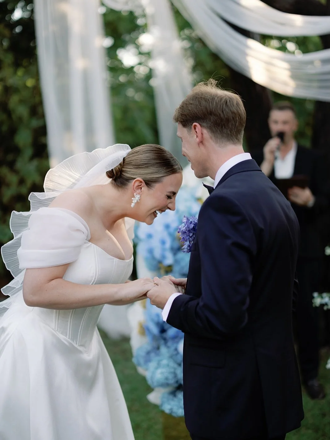 &ldquo;James was our wedding celebrant and DJ. James has a relaxed, laid-back approach, that made us feel very comfortable, but he is the ultimate professional at the job. From meeting up, to the questionaries he sent us, we felt at ease going into t