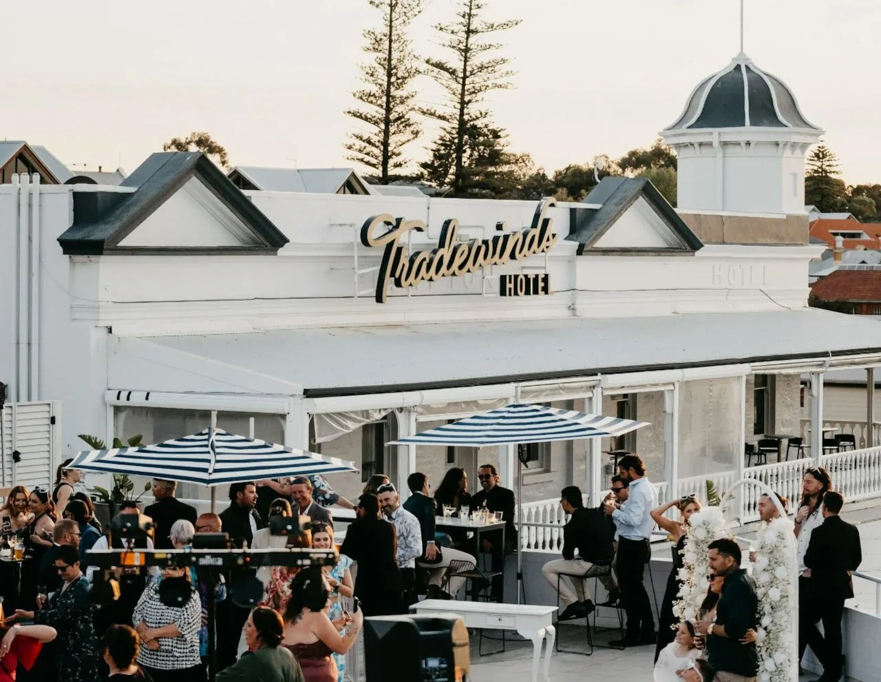 Wedding at Tradewinds Hotel, East Fremantle