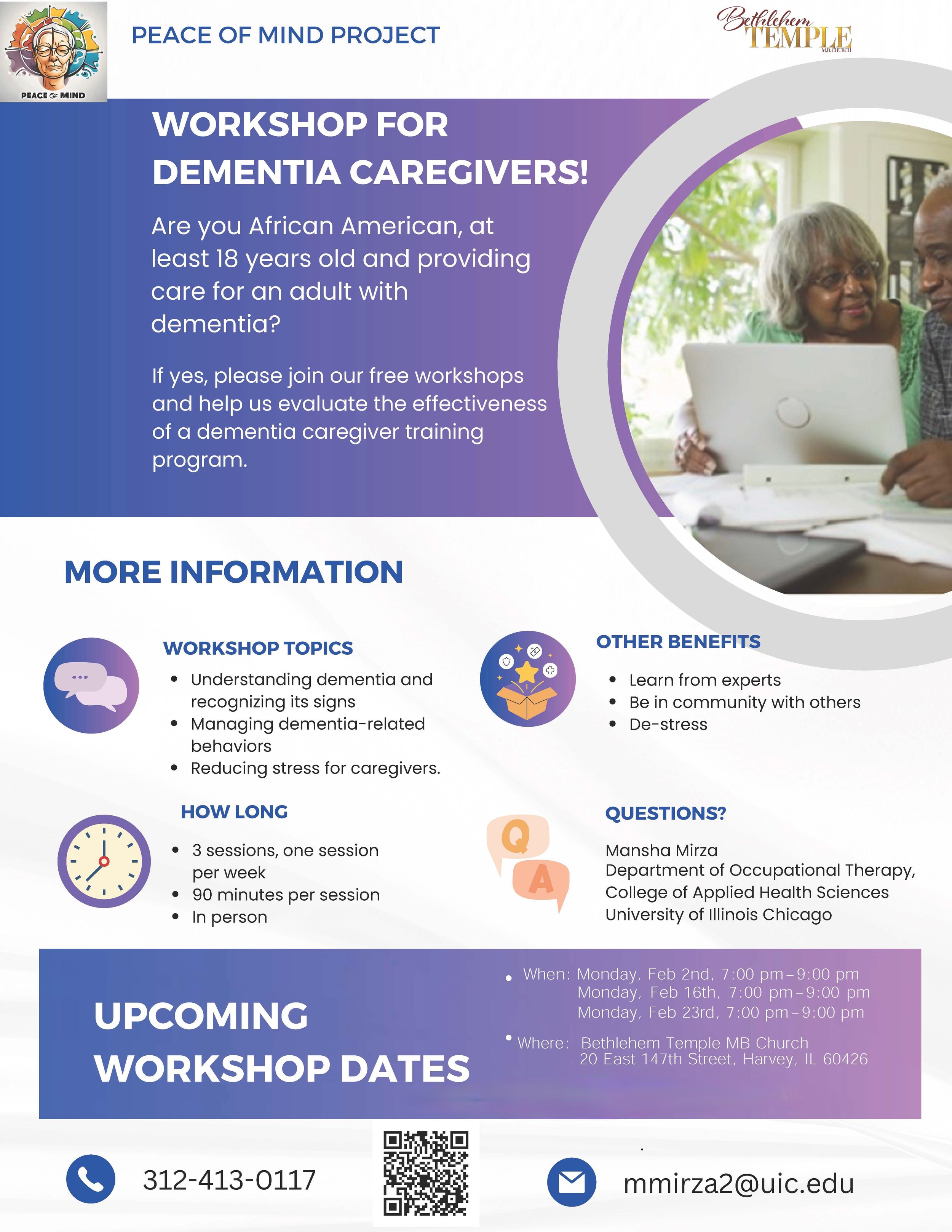 Dementia Caregiver Workshop