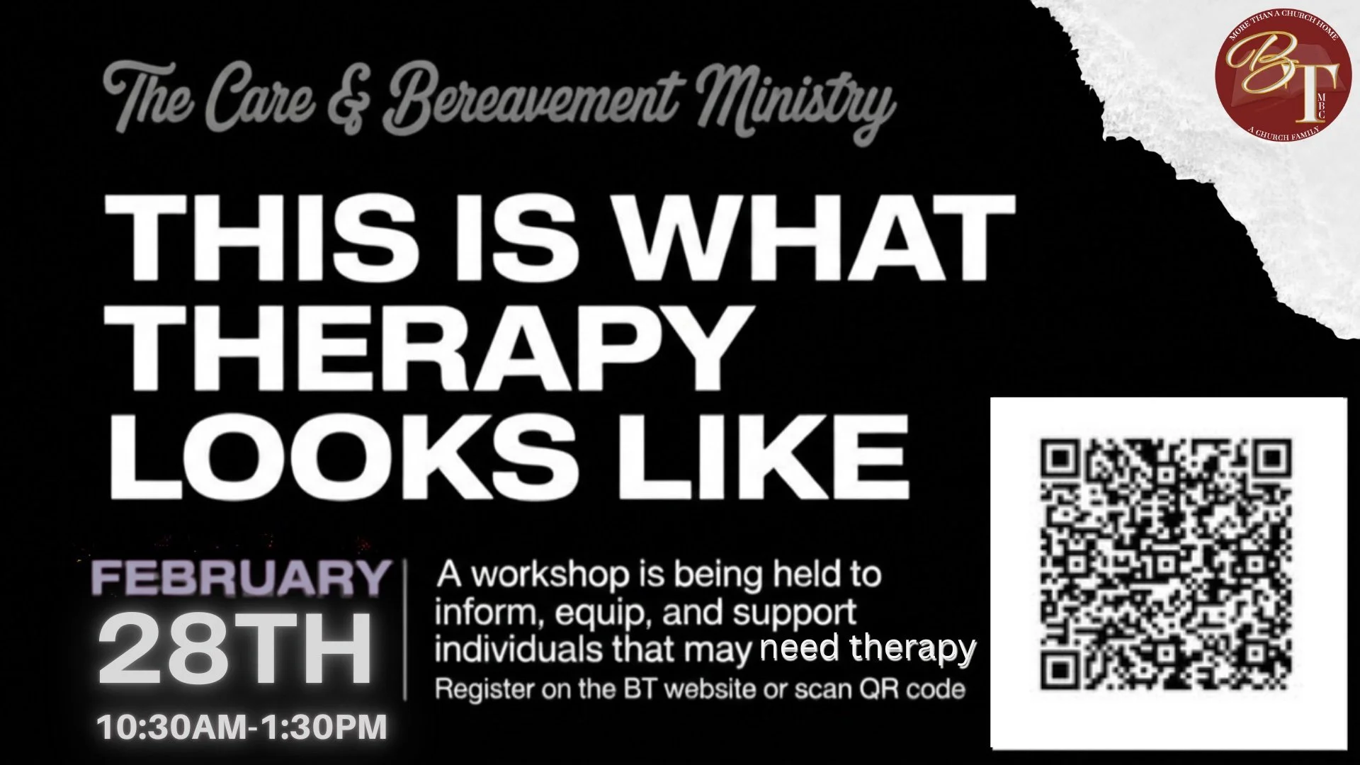 The Bereavement Ministry This is What Therapy Looks Like