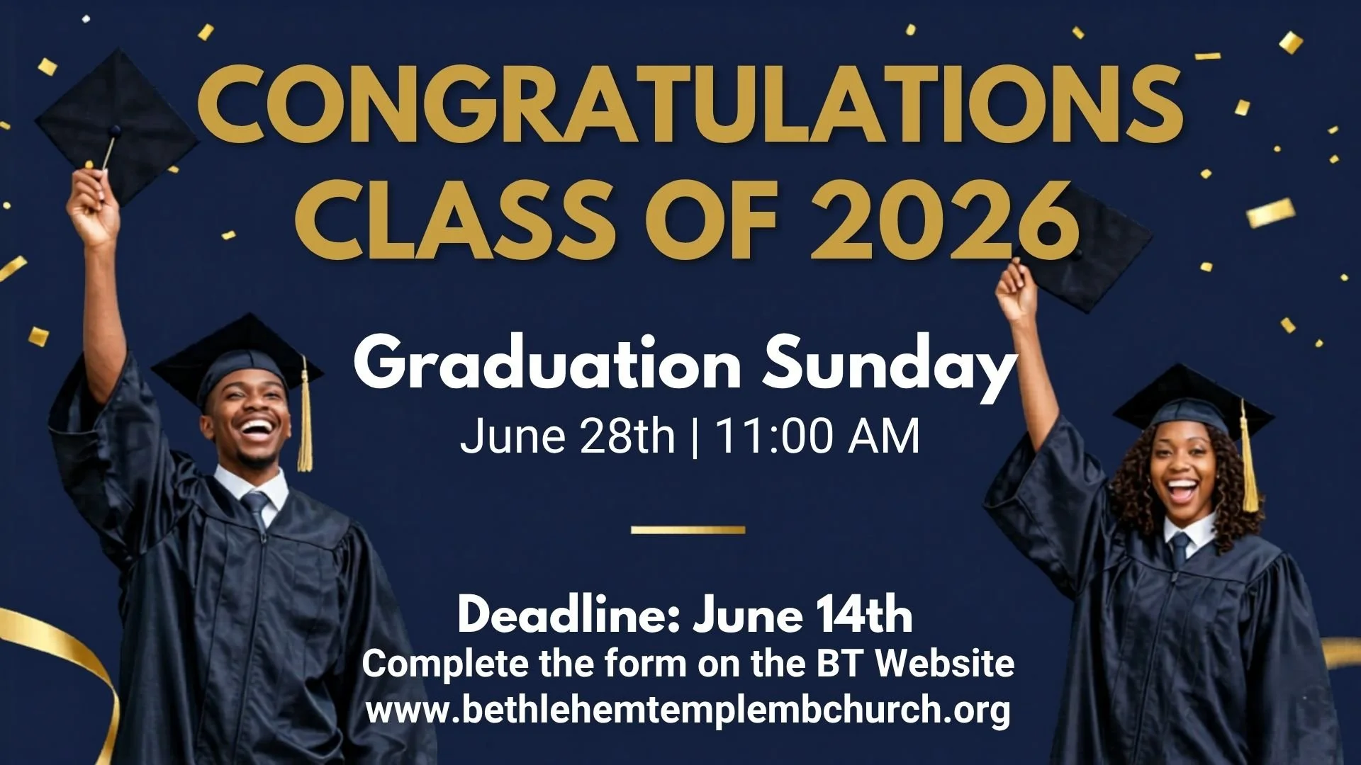 2026 Graduation Sunday
