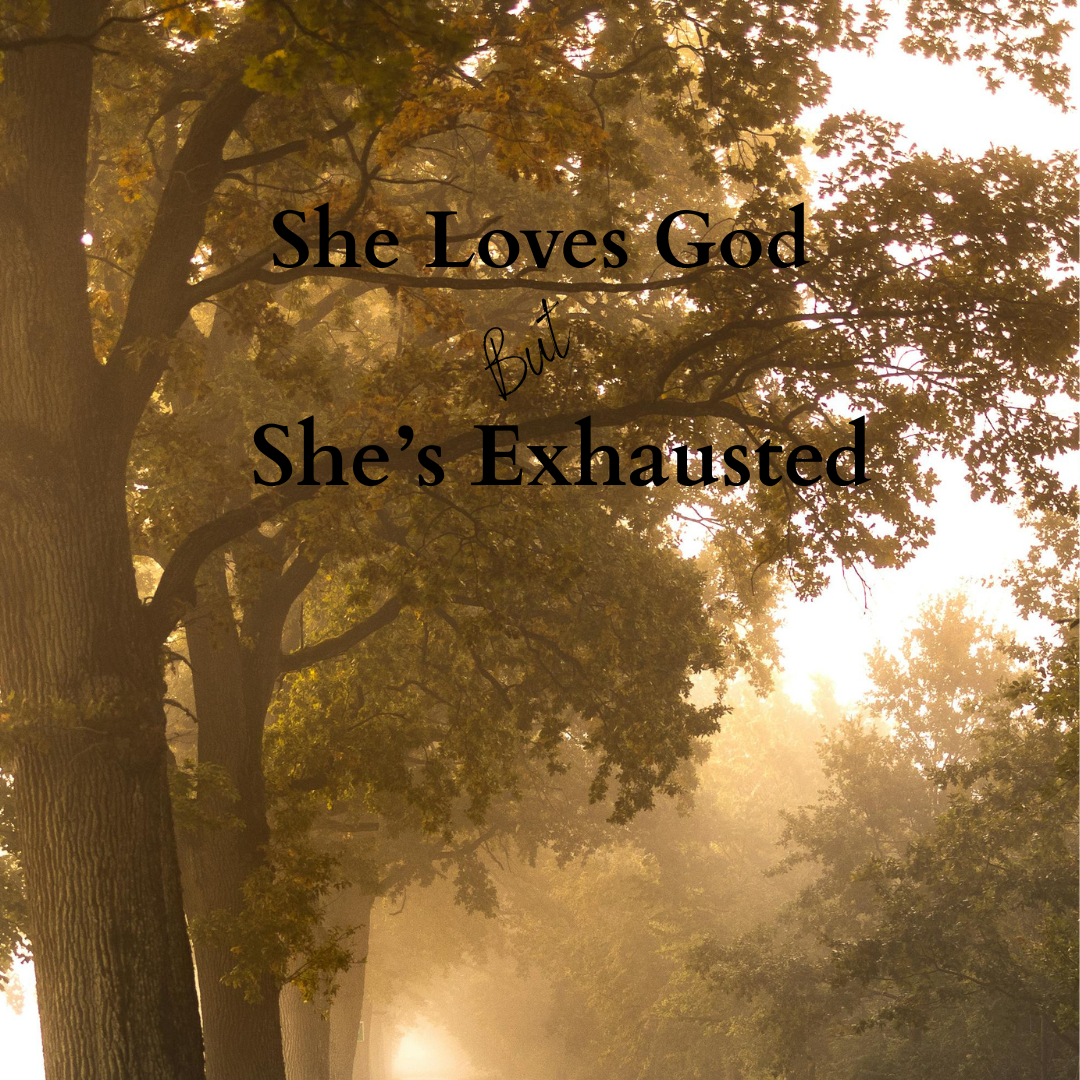 Pre-Order She Loves God, But She’s Exhausted