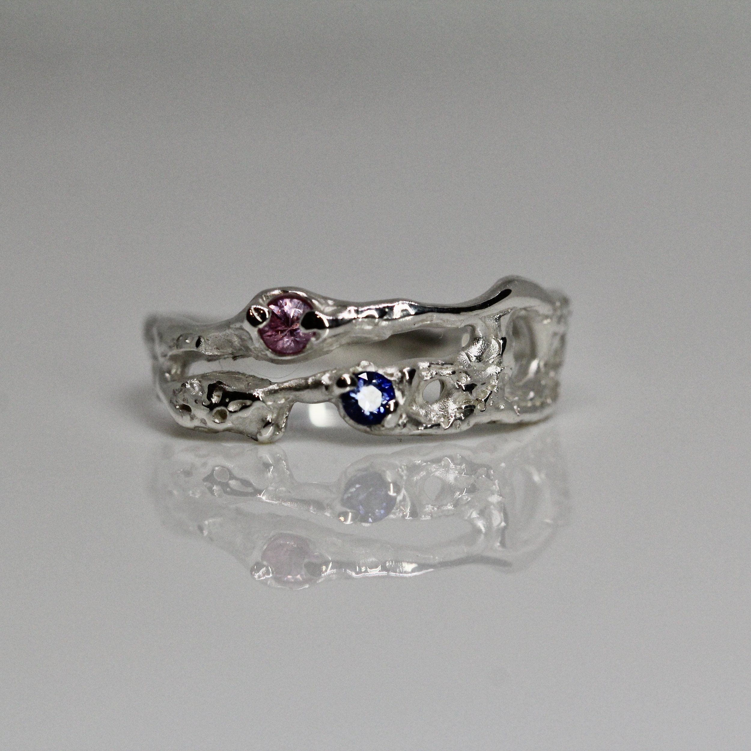 Contrast Ring - Sapphire