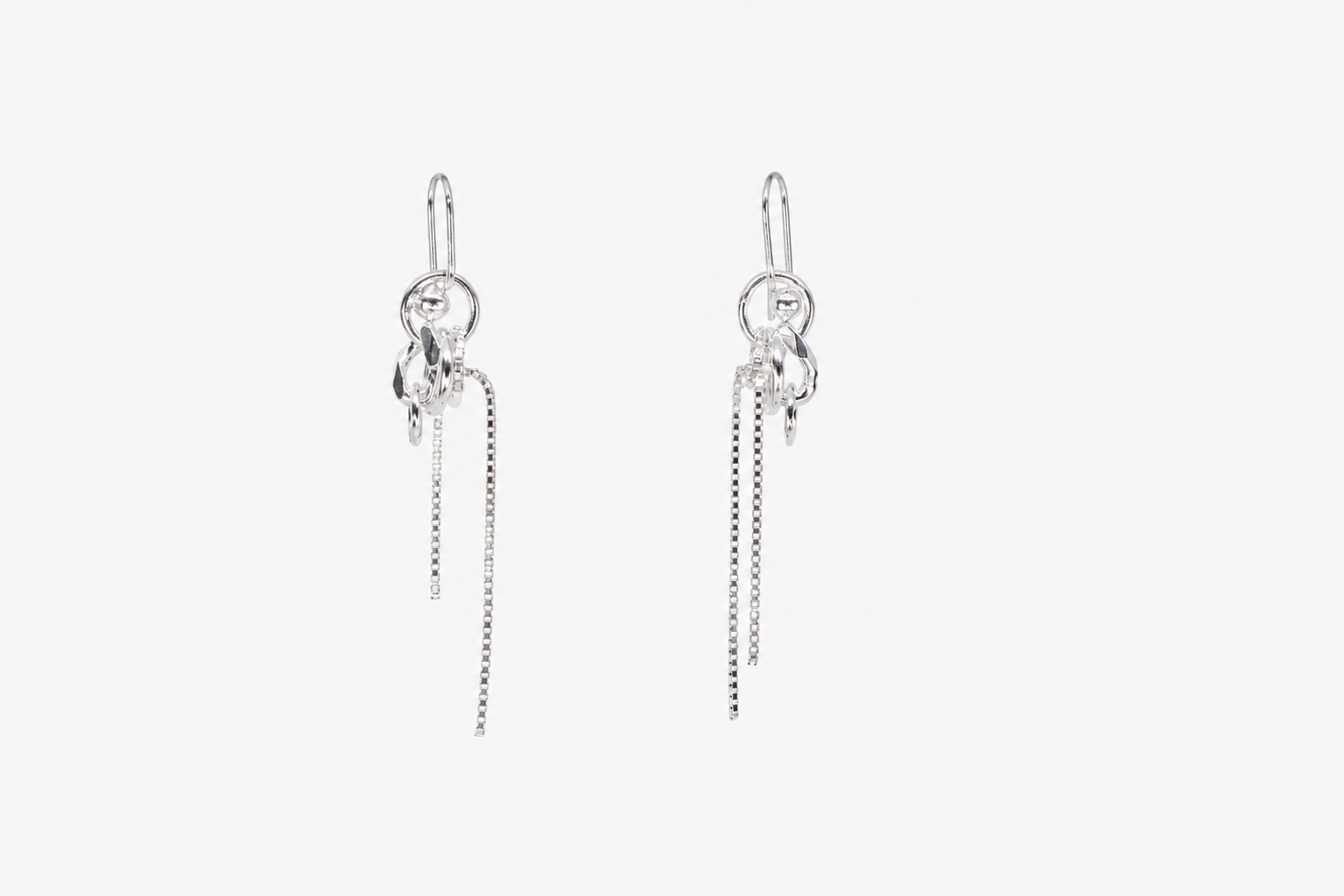 Mixed Chain Earrings
