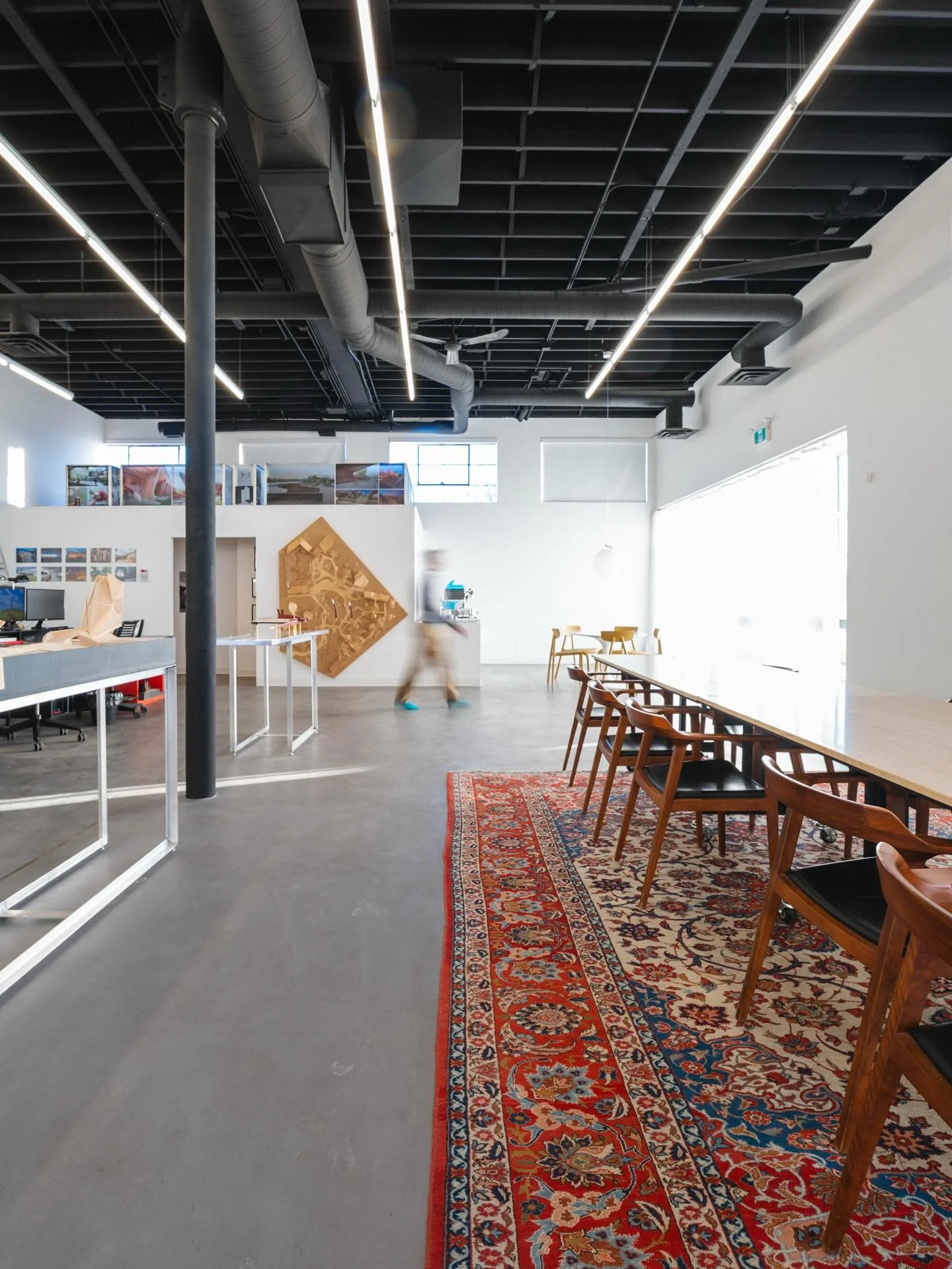 Fall has us walking memory lane. Not too long ago we had the privilege of transforming a unique office space for the incredible Architecure team @the_mbac . It was so neat to contribute to the evolution of this building. At one time it was a grungy m