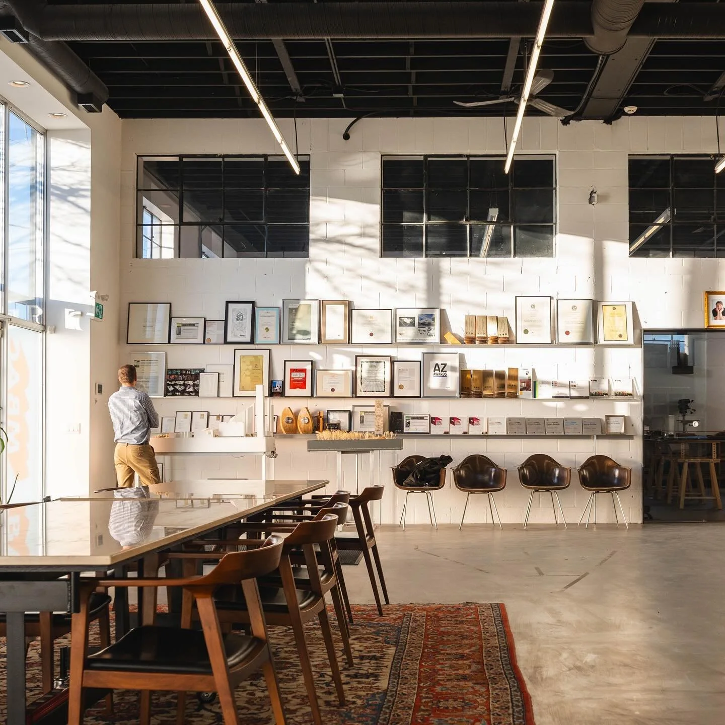 It&rsquo;d be amazing to see a multi-decade time lapse of a building&rsquo;s lifecycle. At one time in the distant past, this was a grungy mechanic&rsquo;s shop, then a printer shop. In its latest phase, we transformed it into a unique office space f