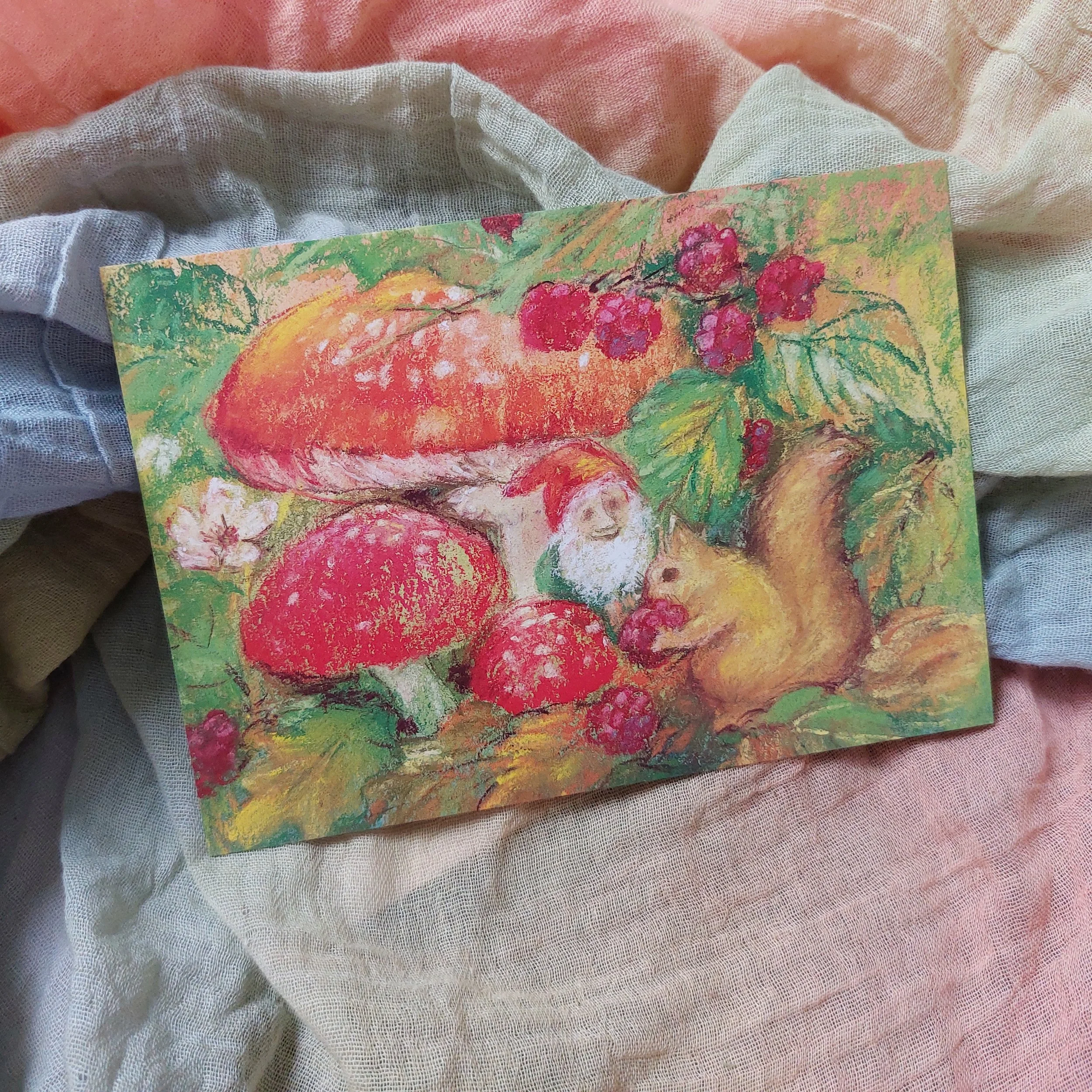 Autumn (postcard) - Marjan van Zeyl