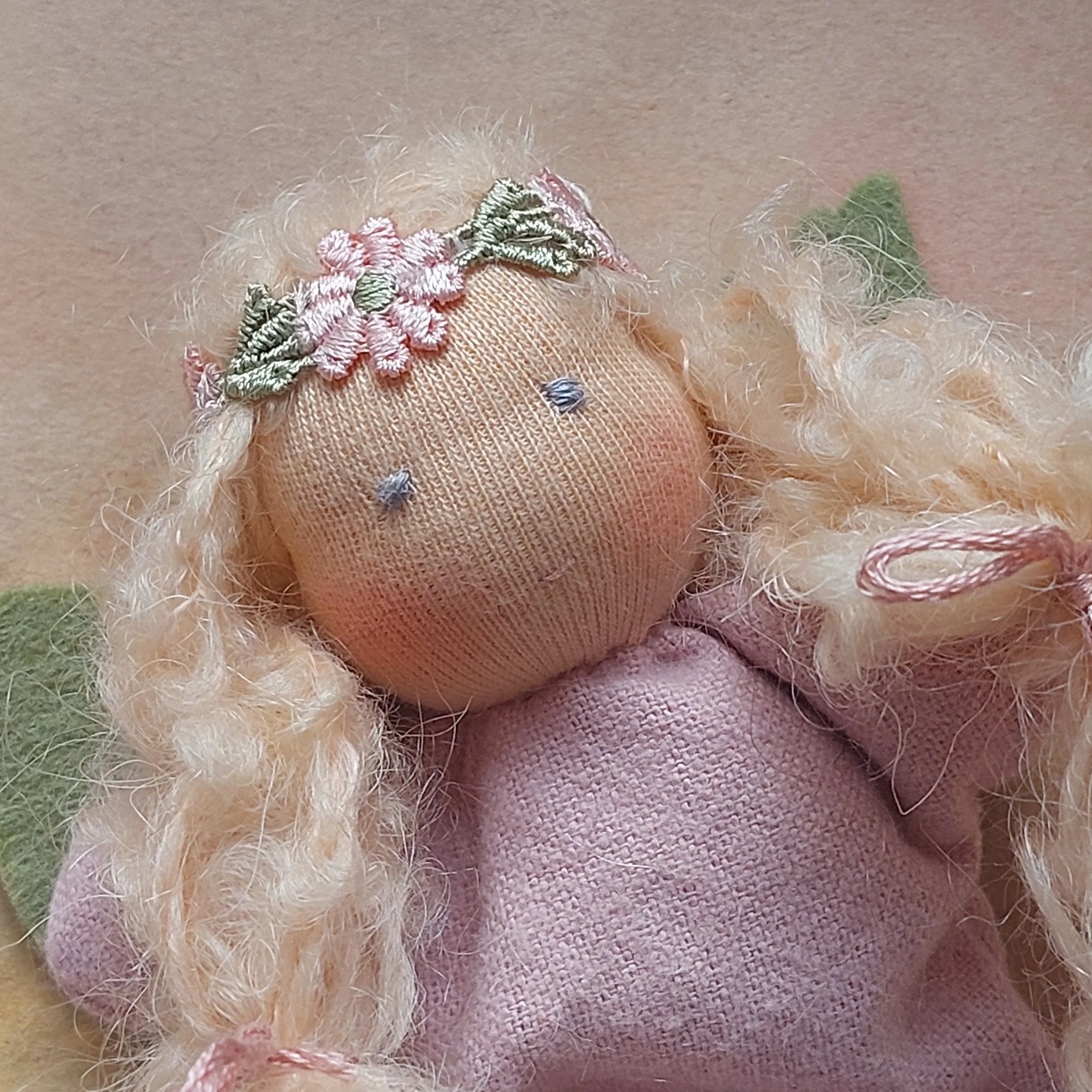 Pink Daisy Poppit Fairy