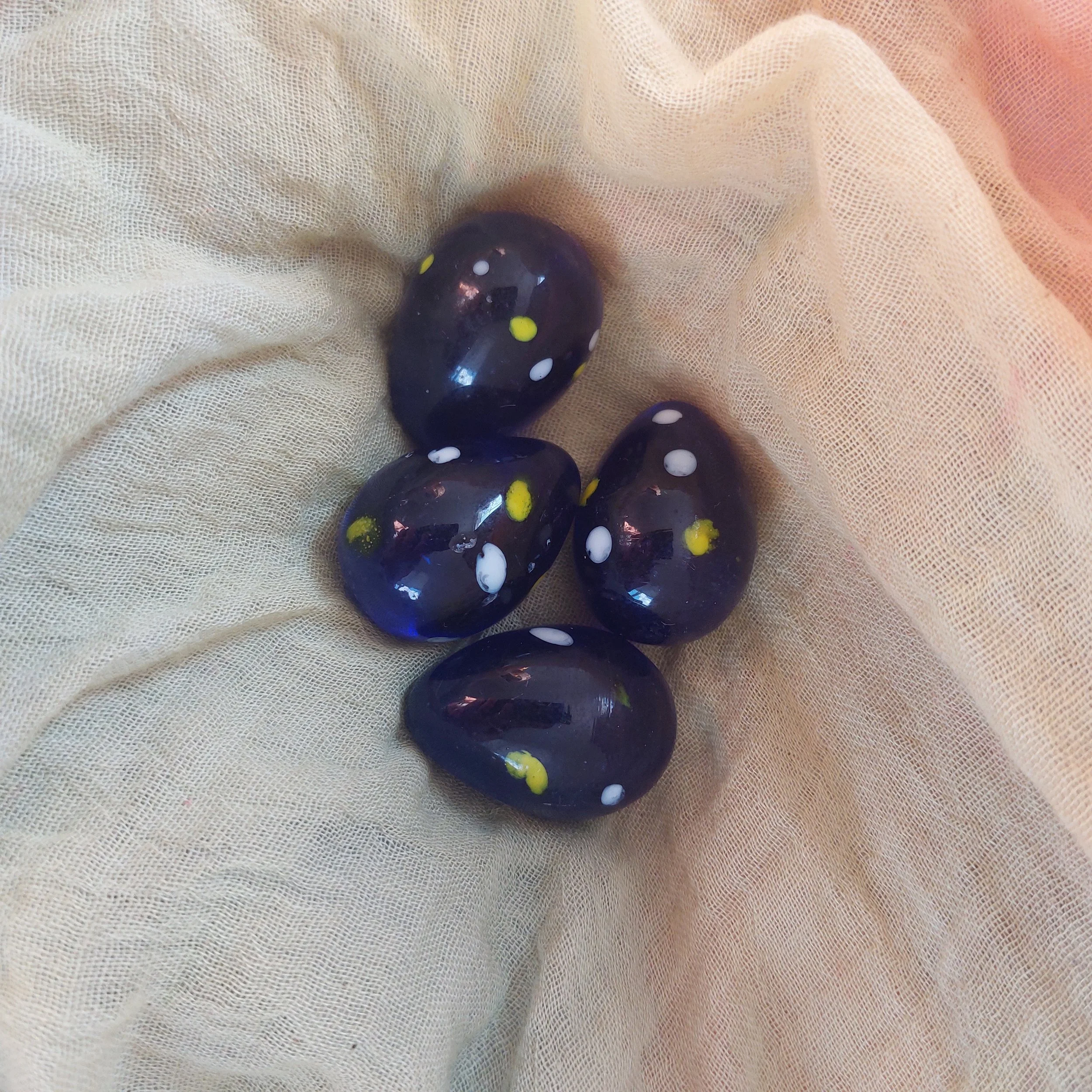 Blue Millefiori Eggs
