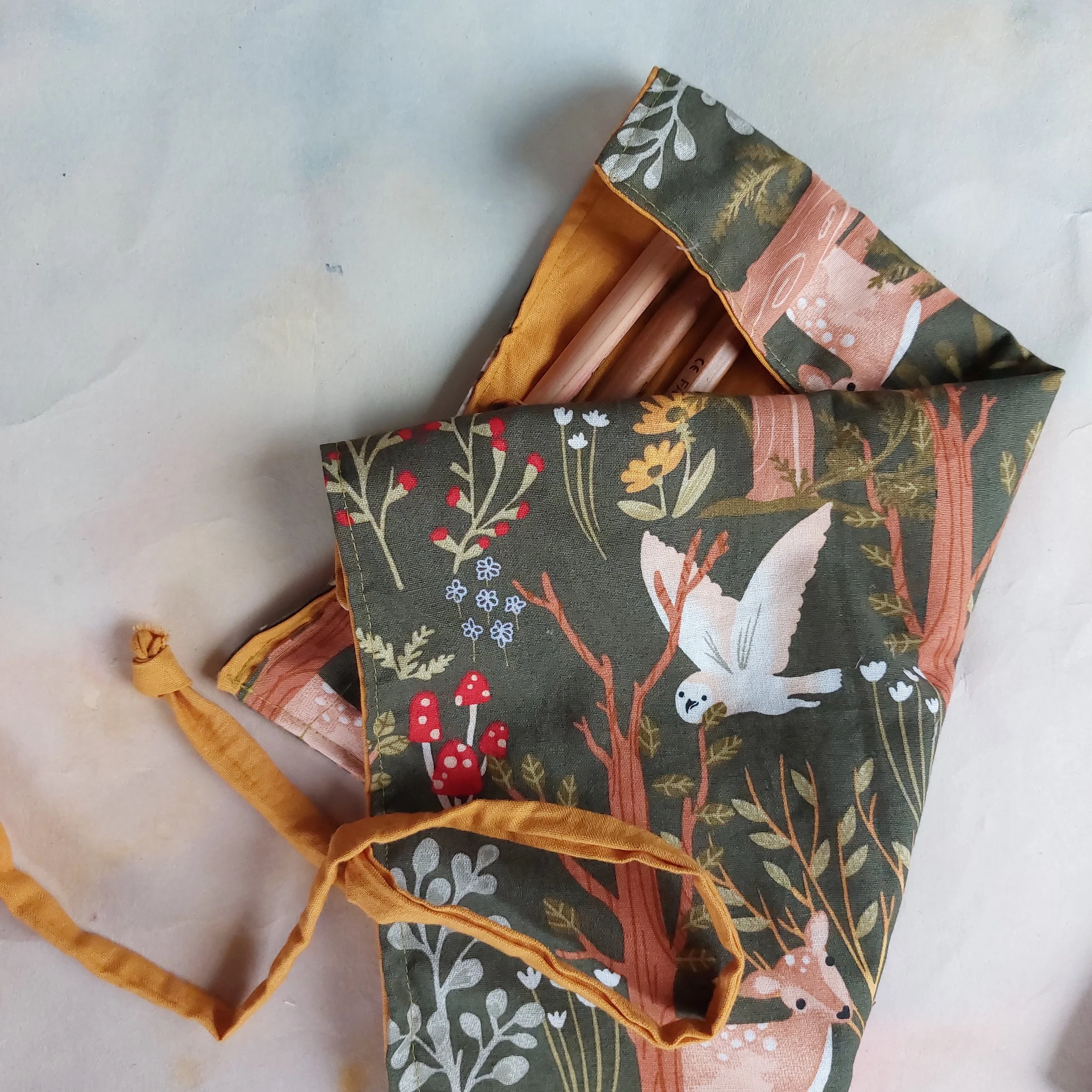 Autumn Forest 15 Slot Pencil Wrap