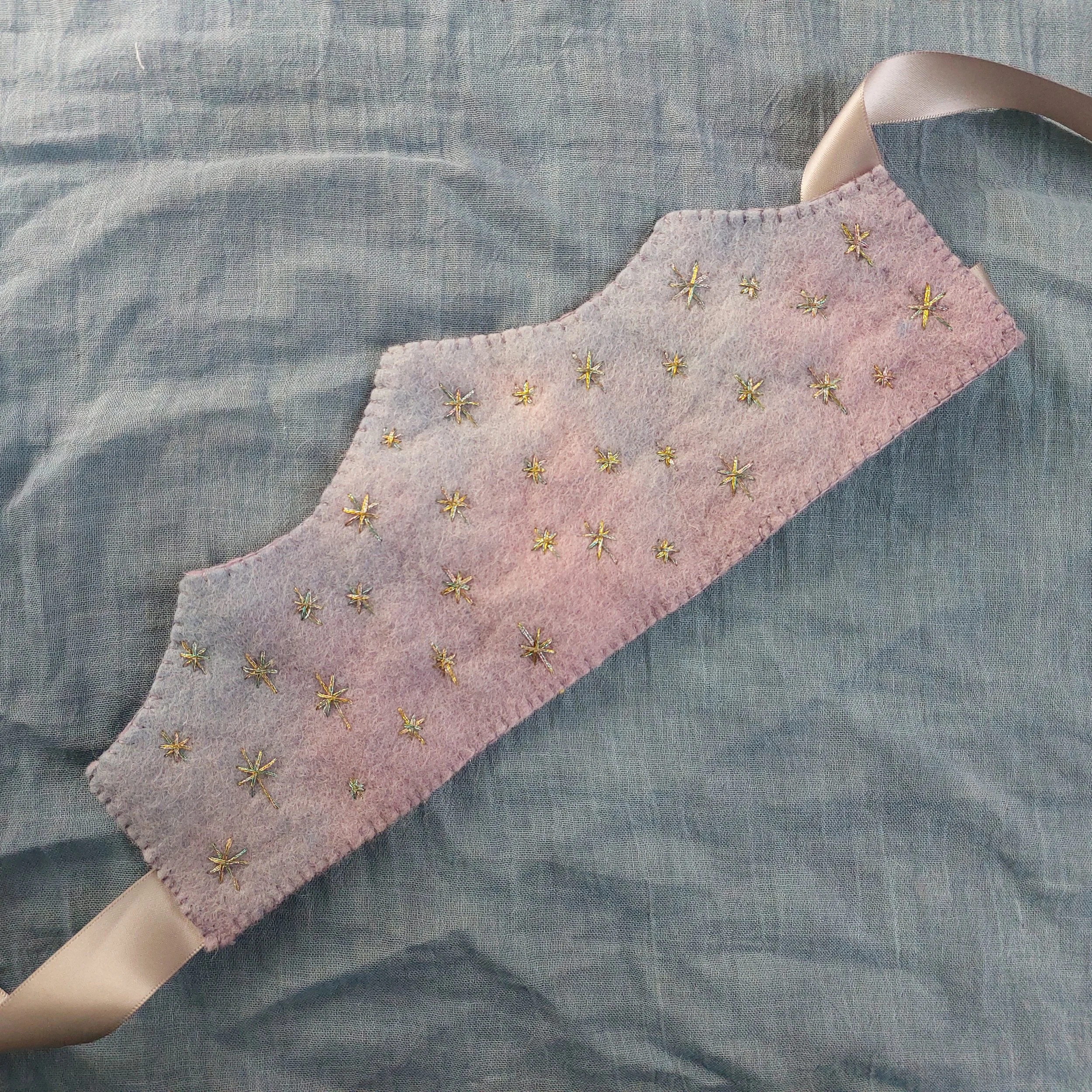 Purple Ombre Starry Crown