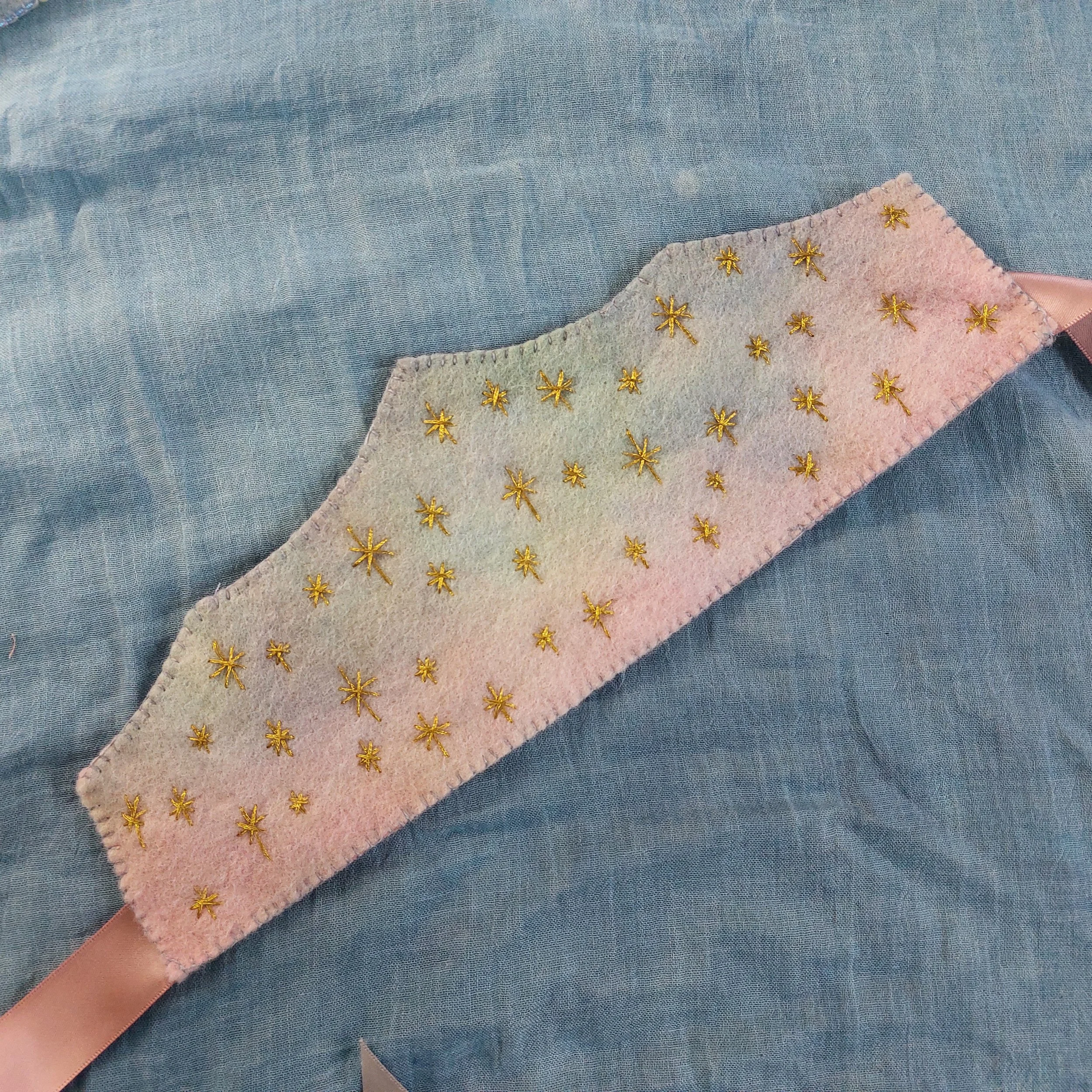 Pink Ombre Starry Crown