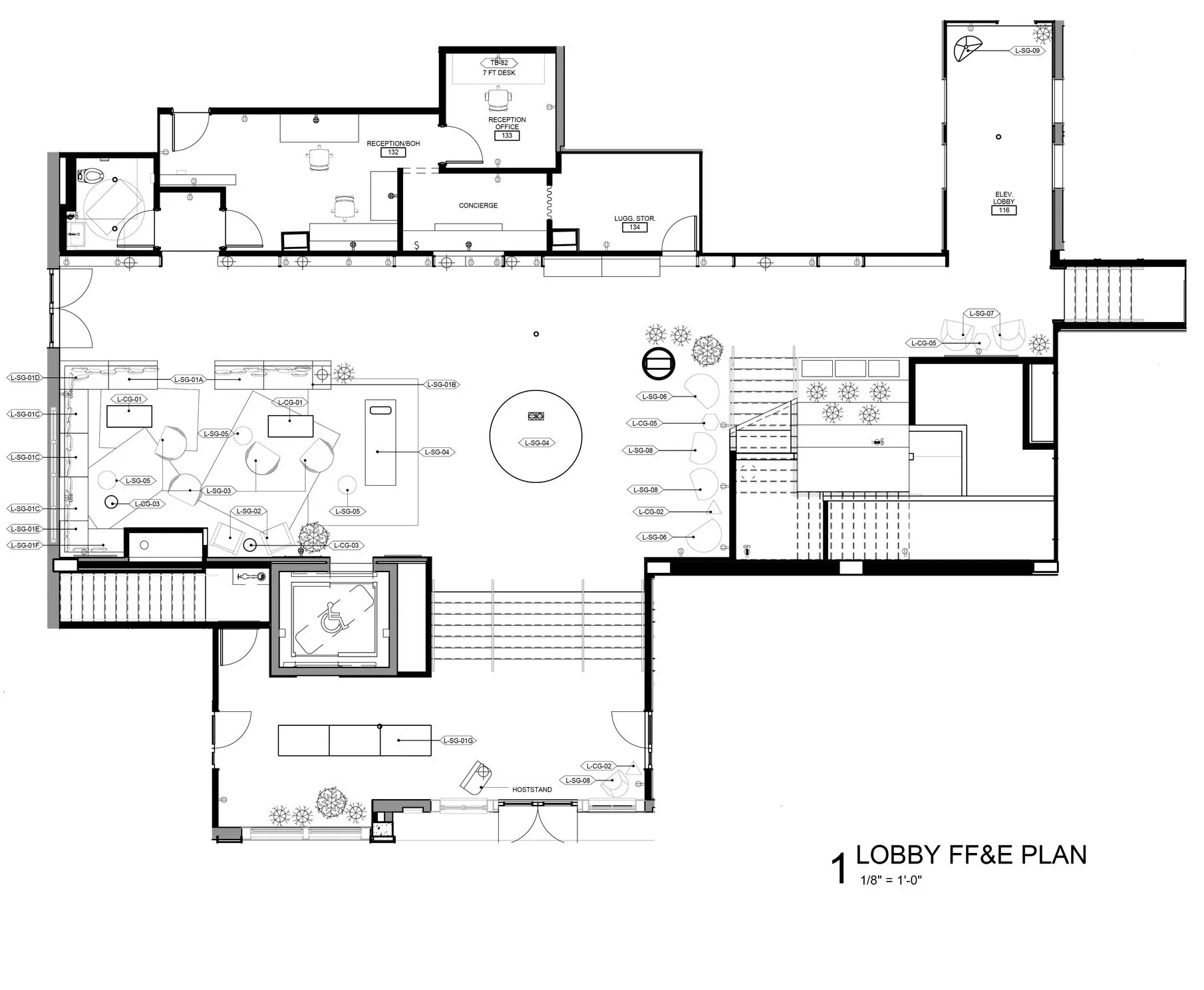 Public Space - Lobby Tagged Plans By Lauren Baker