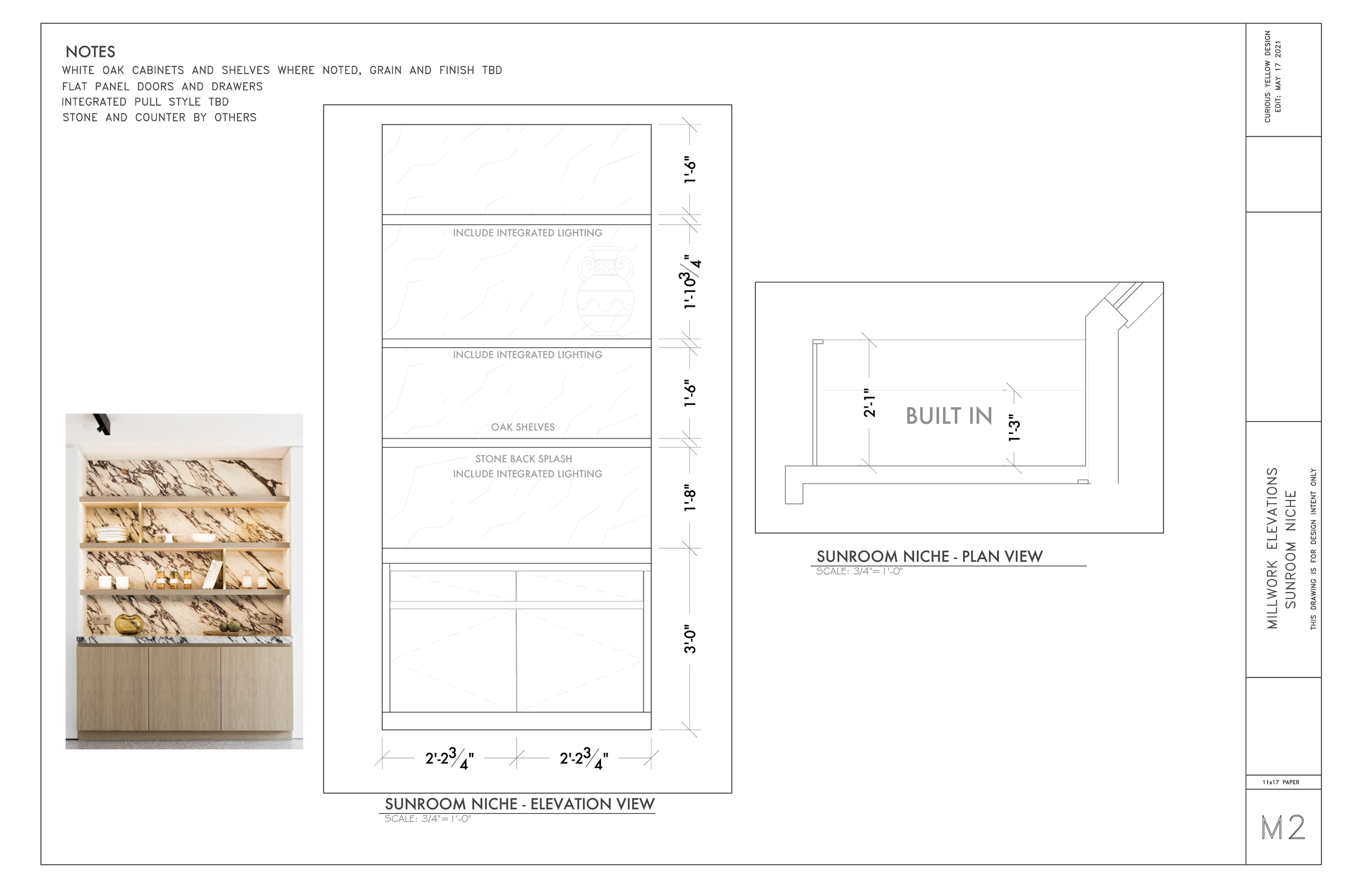 Millwork Design by Lauren Baker