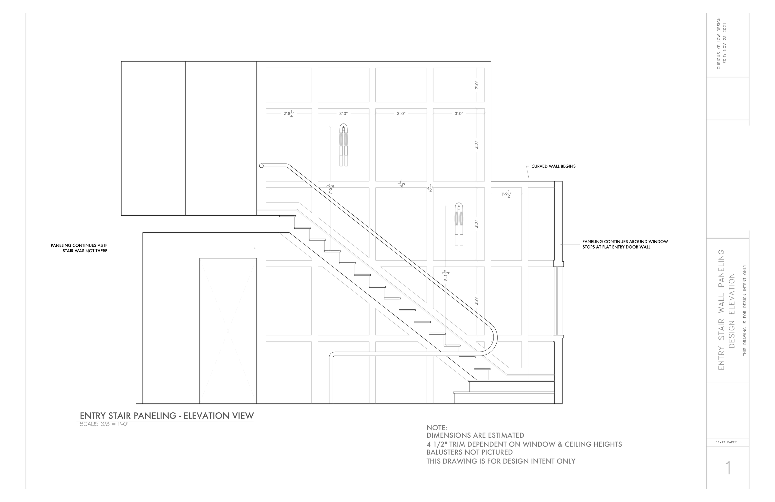 Stairwell Lighting Design by Lauren Baker