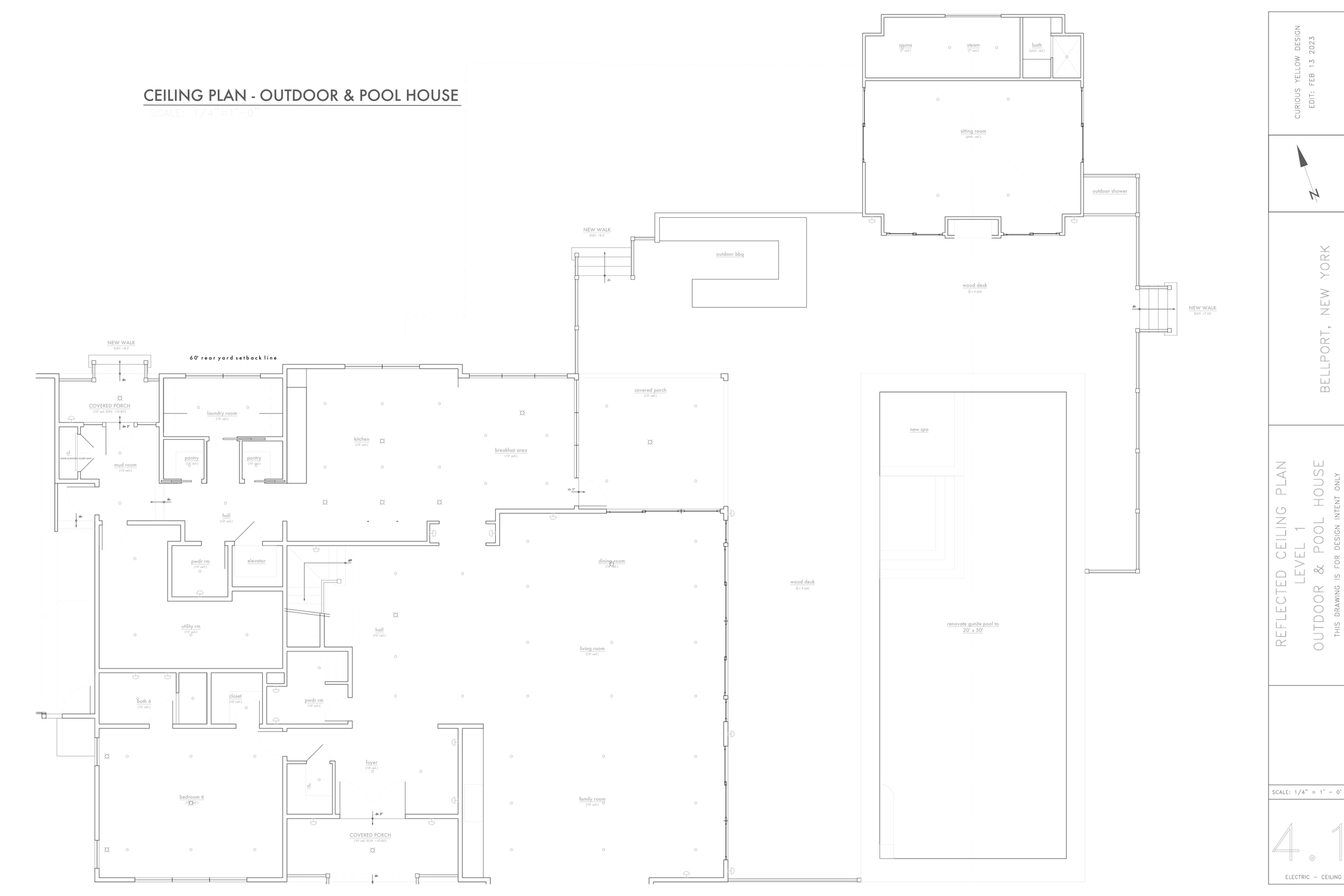 Lighting Plan Design Development by Lauren Baker
