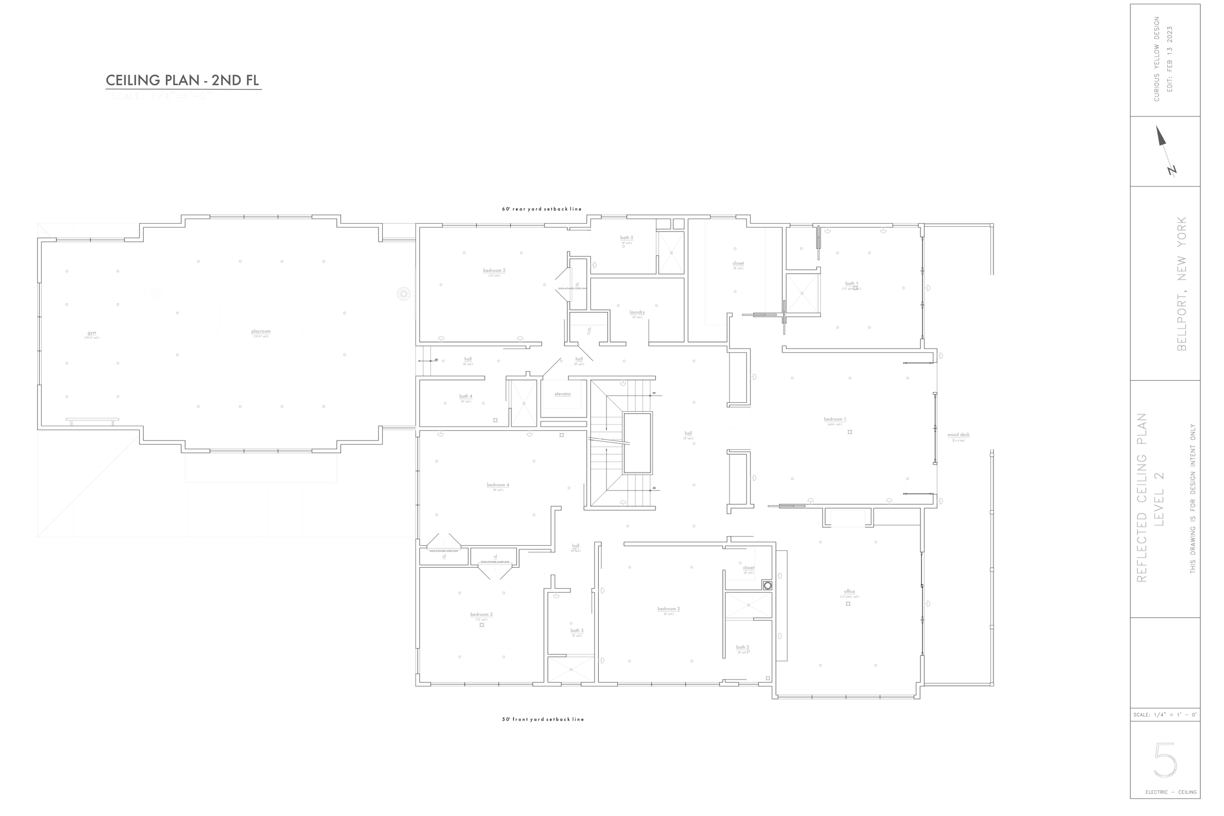 Lighting Plan Design Development by Lauren Baker