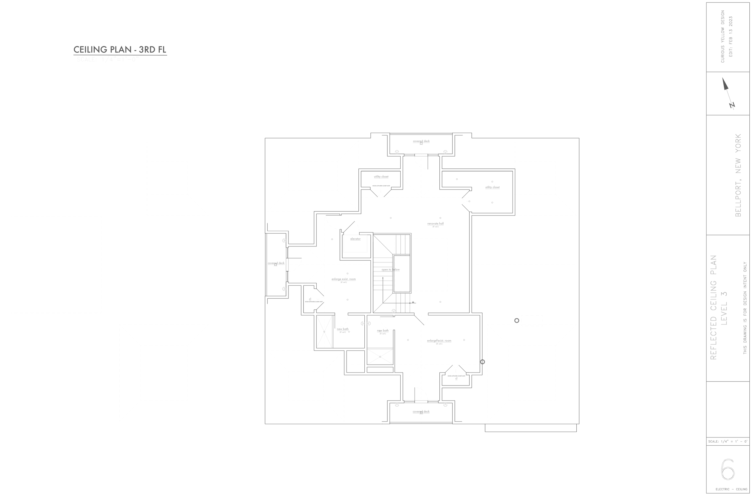 Lighting Plan Design Development by Lauren Baker