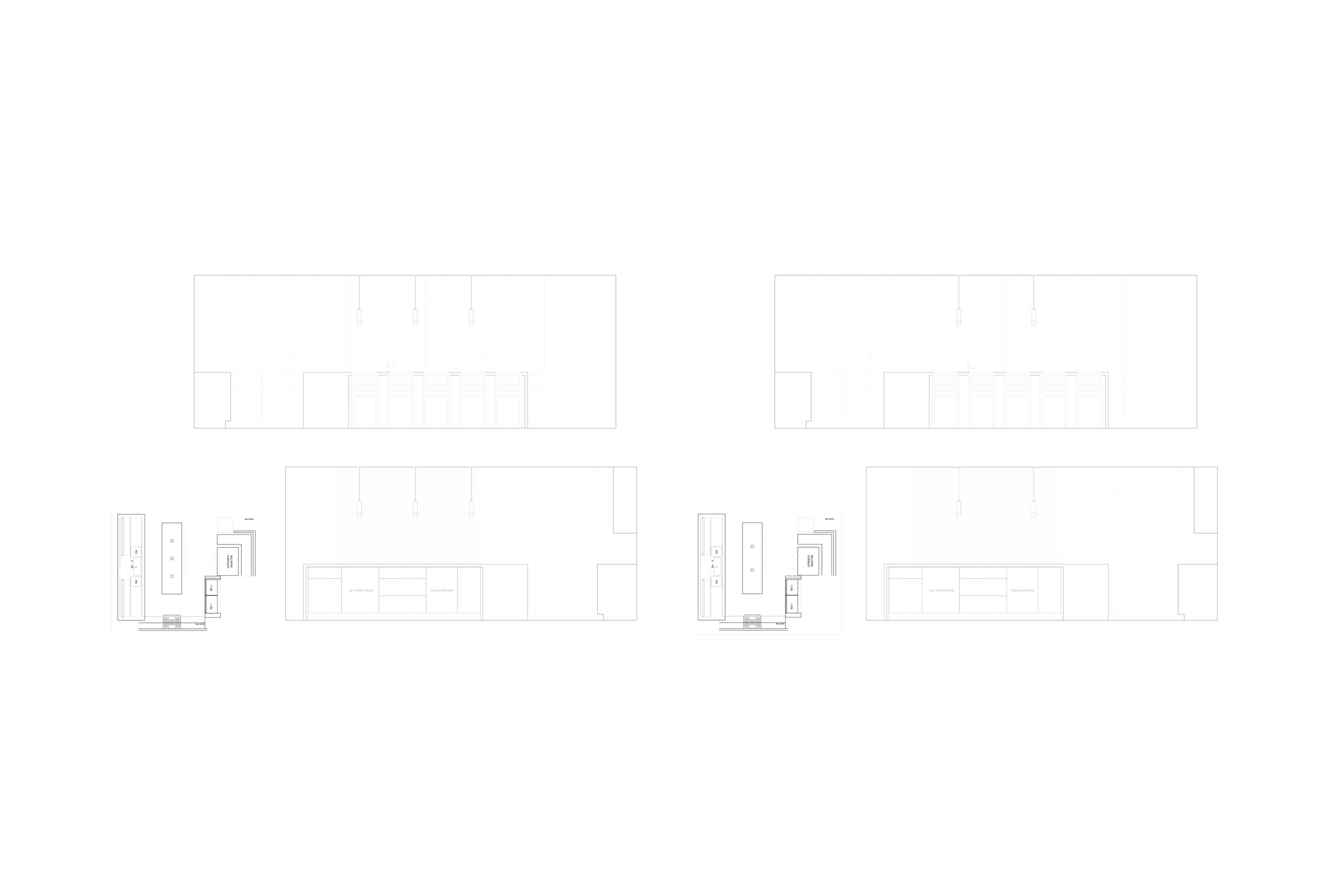 Kitchen Lighting Design Development by Lauren Baker