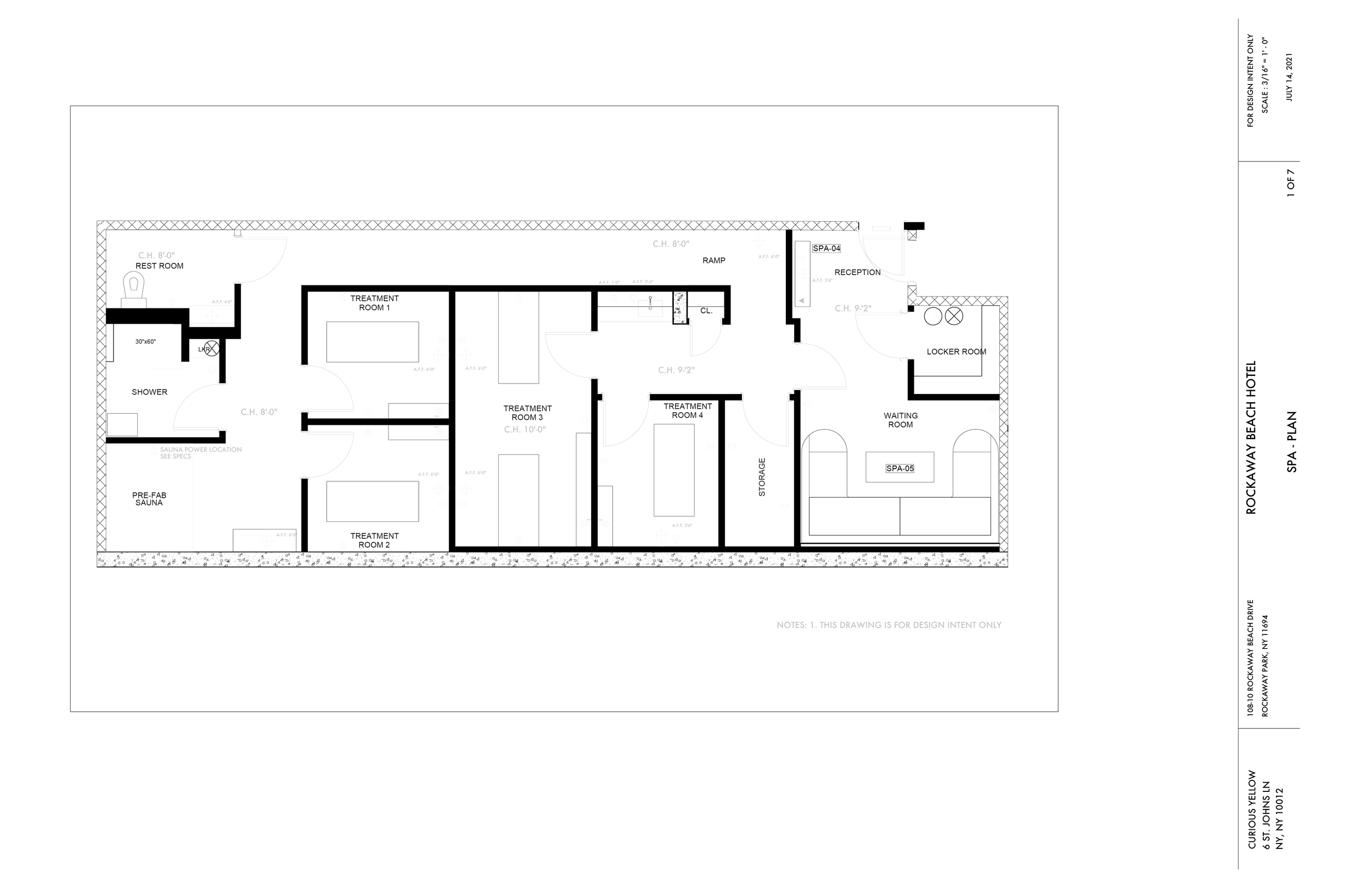 Spa Plan by Lauren Baker