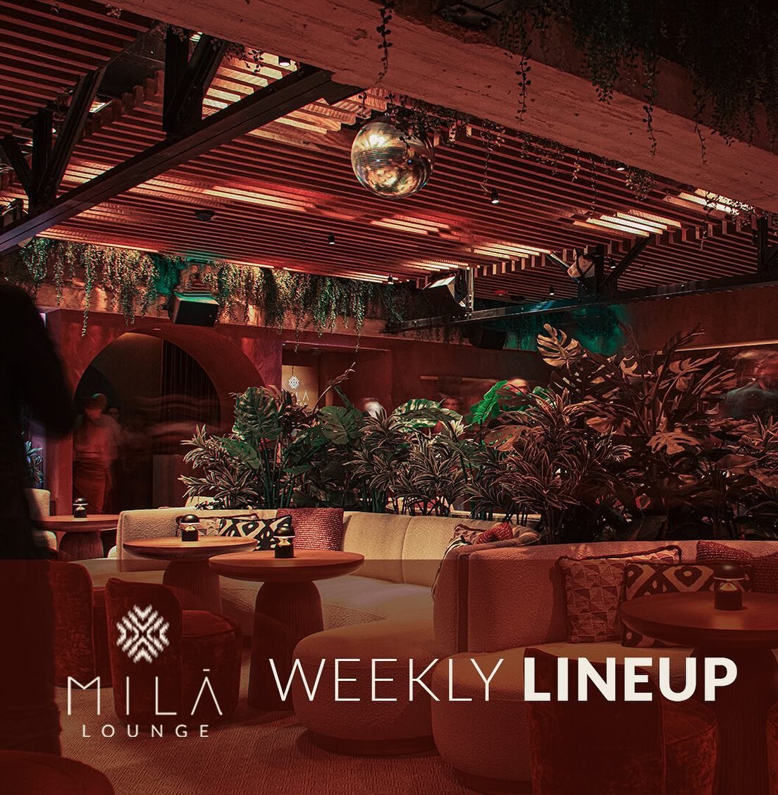 Step into the pulse of the night this week at #MILAlounge. Join us for nights filled with dynamic rhythm and flow. Reserve your table now: reservations@milalounge.com