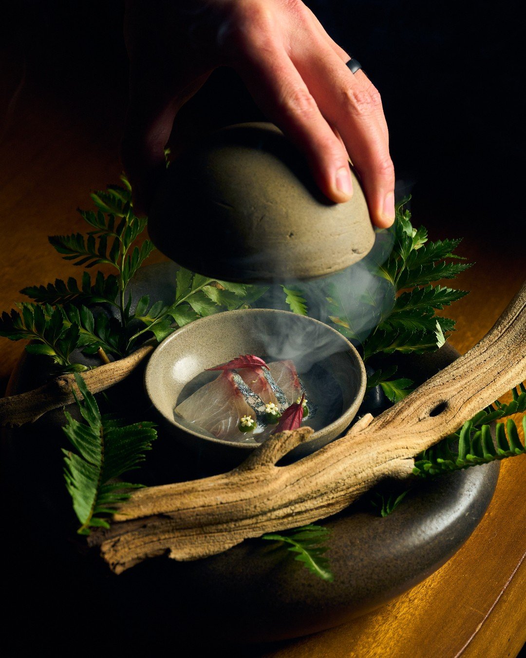 Experience a sensory journey at #MILAomakase with dishes inspired by the 72 micro-seasons of Japan. Indulge in the nuanced flavors of our applewood-smoked sawara perfectly balanced with gomadare to add a layer of depth and richness.🥢