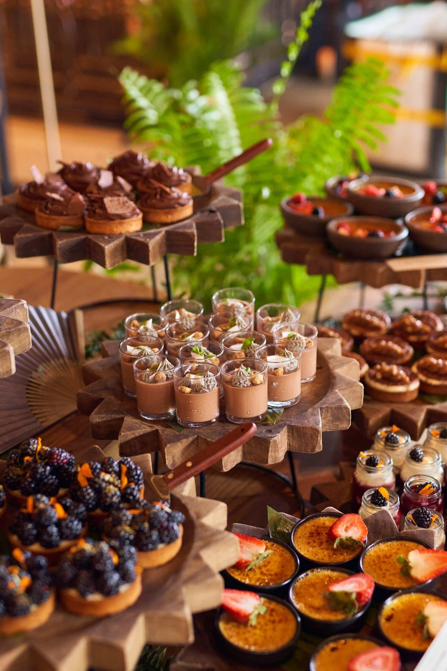 Image of MILA's bakery items displayed on a table for guests at the weekend brunch.
