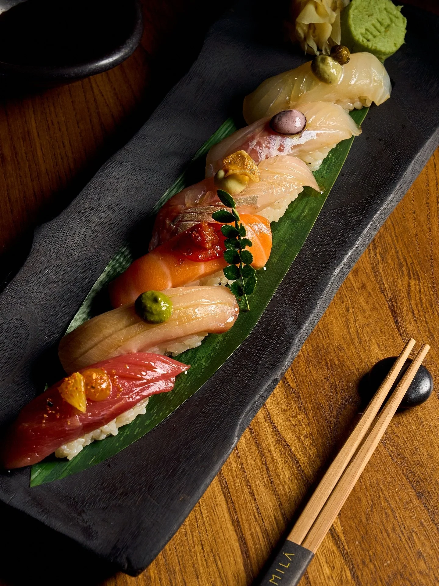 Curated to share, crafted to impress. Explore our izakaya-inspired menu from signature meats, freshly flown seafood to curated nigiri and maki offerings. A night of indulgence awaits.