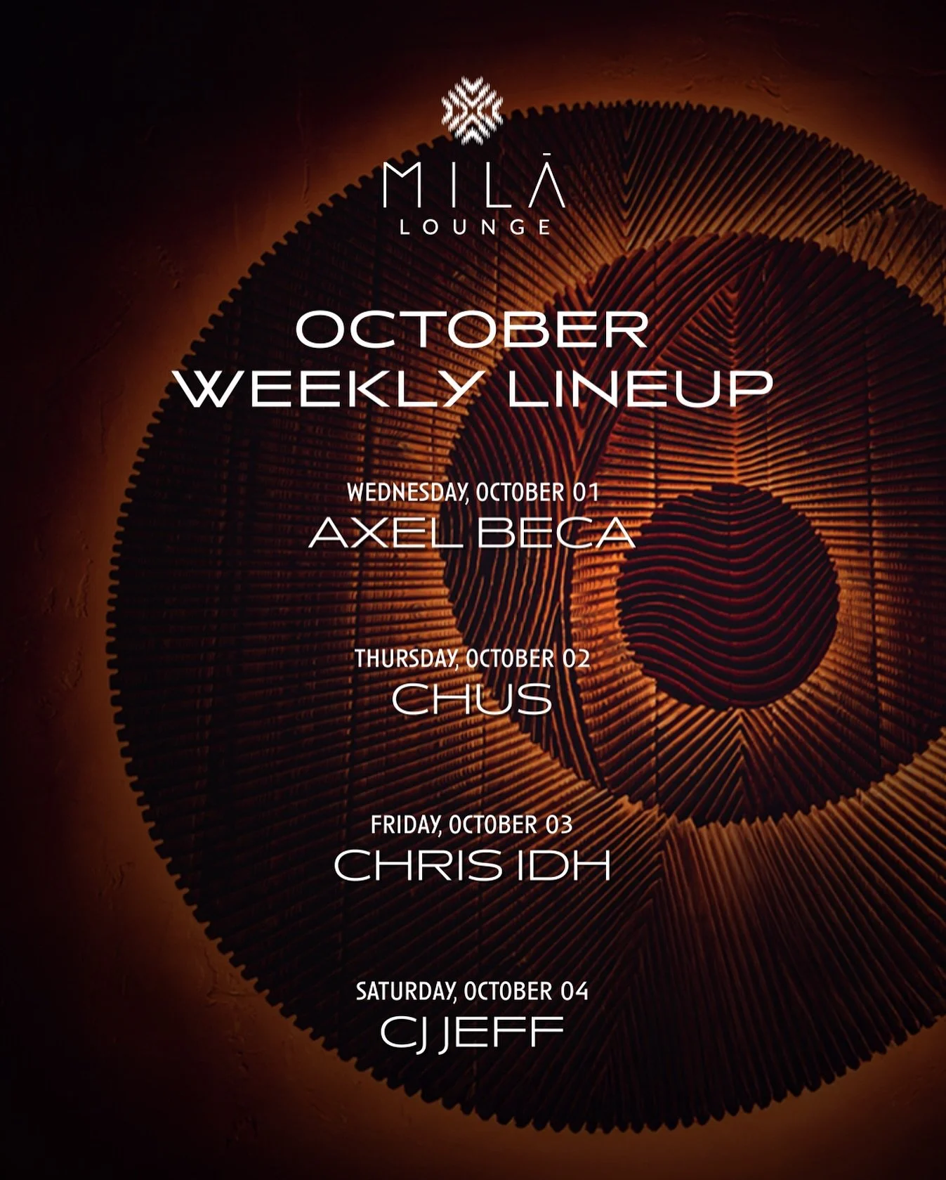 Step into a space where rhythm shapes the night and ambiance sets the tone.
Reserve your table: reservations@milalounge.com