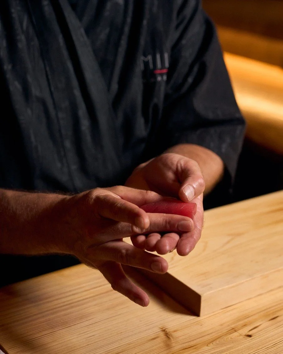 An experience shaped by the chef&rsquo;s craft, the season&rsquo;s finest ingredients, and the moments shared across the counter. Discover the art of omakase at MILA.