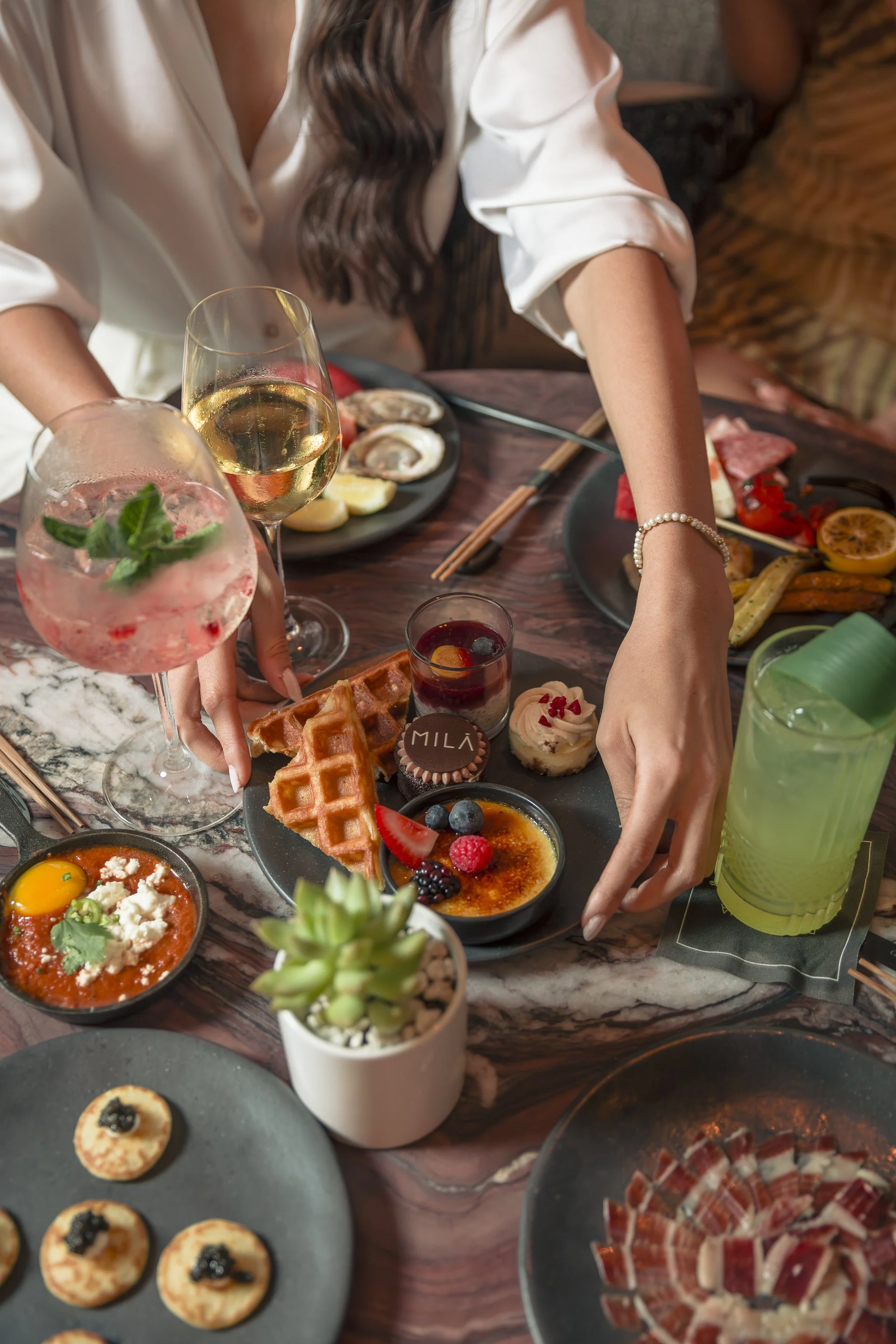 MILA's Collab with Nespresso for summer brunch