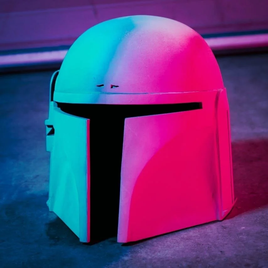 December couldn't get here fast enough! I'm really excited for &quot;The Book of Boba Fett&quot; so here's some wip progress pic of my mandalorean helmet that I've been working on forever, its crazy to think how far its come from being 3d print files