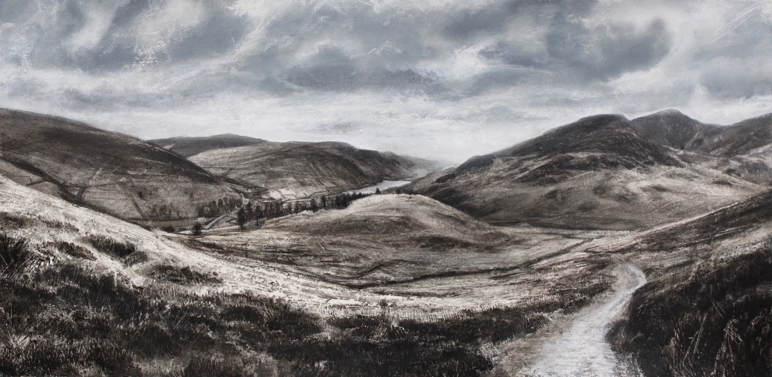 Light breaks Penygadair.JPG