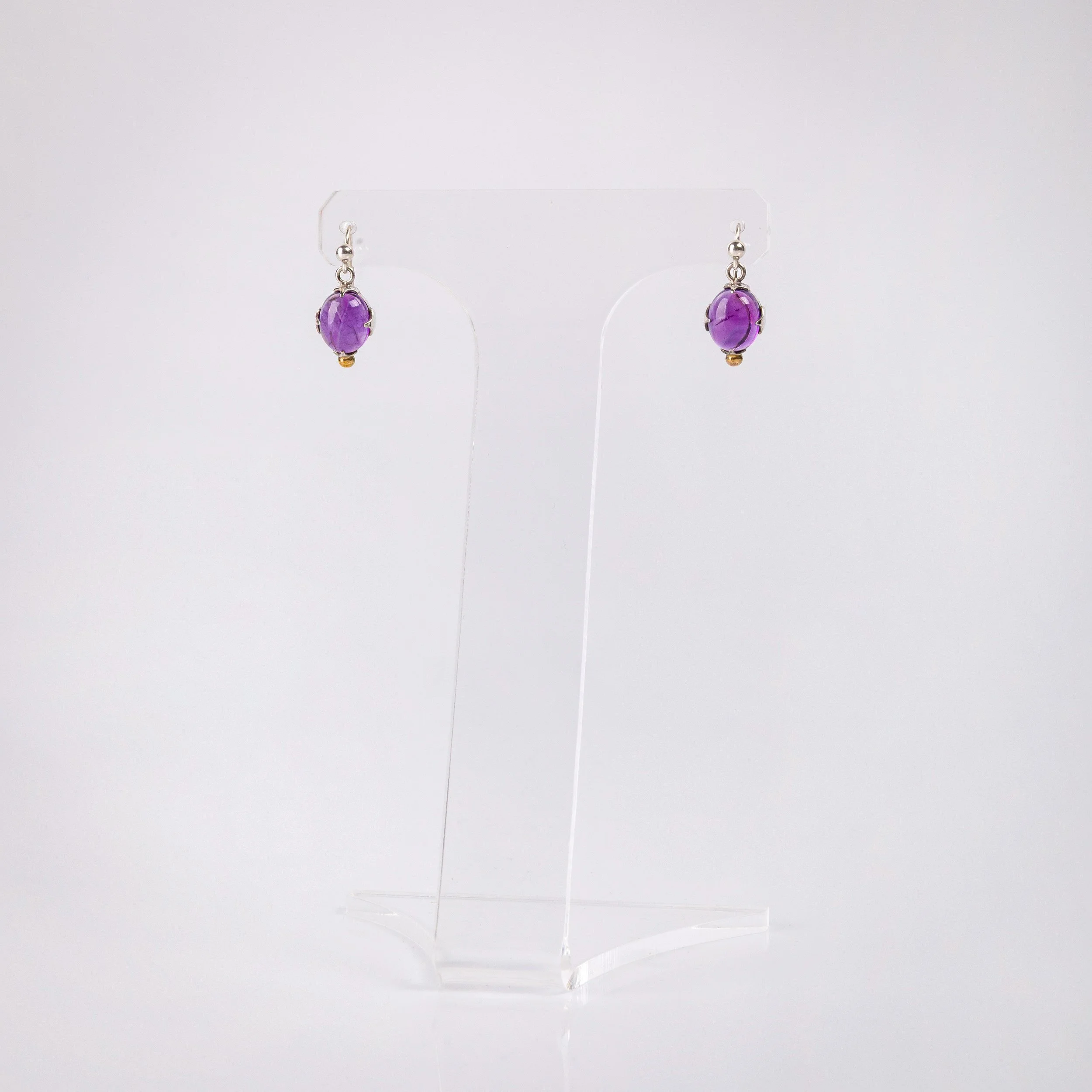 ....Lucy Coplestone – 'Crown' Earrings.. .Lucy Coplestone – Clustdlysau 'Coron'....