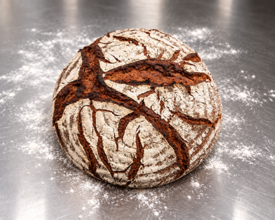 Rotes Roggenmischbrot Bio