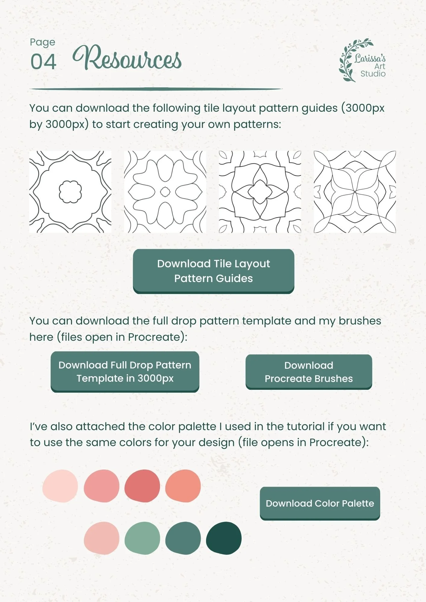 Dec 25 - Creative Guide - Pattern Layout: Tiles - Resources