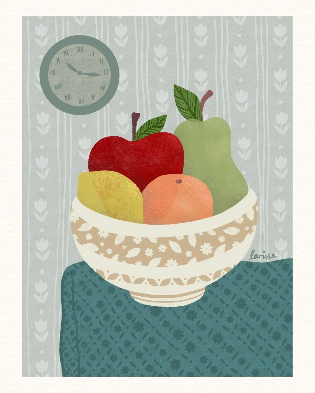 Drawing fruits can be fun when you make stamp brushes in Procreate out of various fruit parts and put them together as an illustration. This is exactly what I've been doing for the last few weeks. And I've shared my entire process in a tutorial. You 