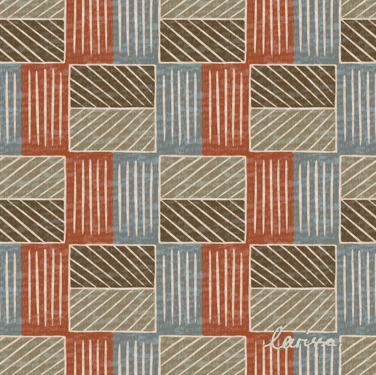 Continuing to participate in the Blender Bonanza 2026 Challenge hosted by Erin Kendal.
Prompt: Quilt Block.
I had fun creating this checkerboard design in different color versions.
All designs are listed on my Spoonflower shop (link in bio).

#blende