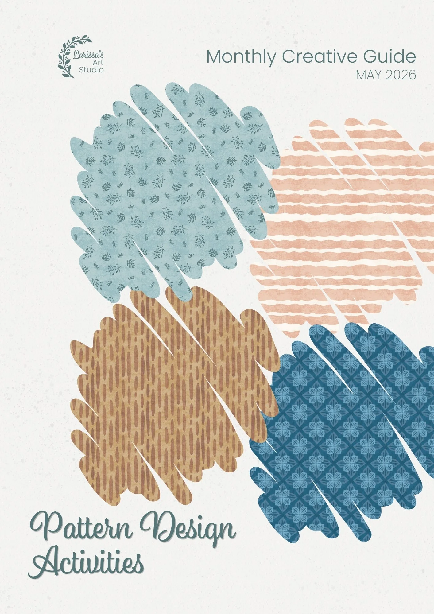 May 26 - Creative Guide - Pattern Design Activities - Cover 