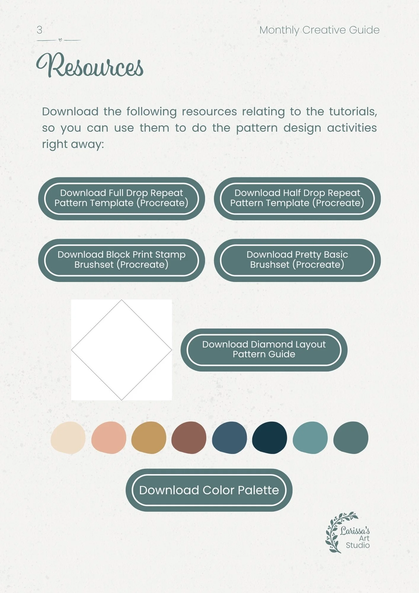 May 26 - Creative Guide - Pattern Design Activities - Resources 