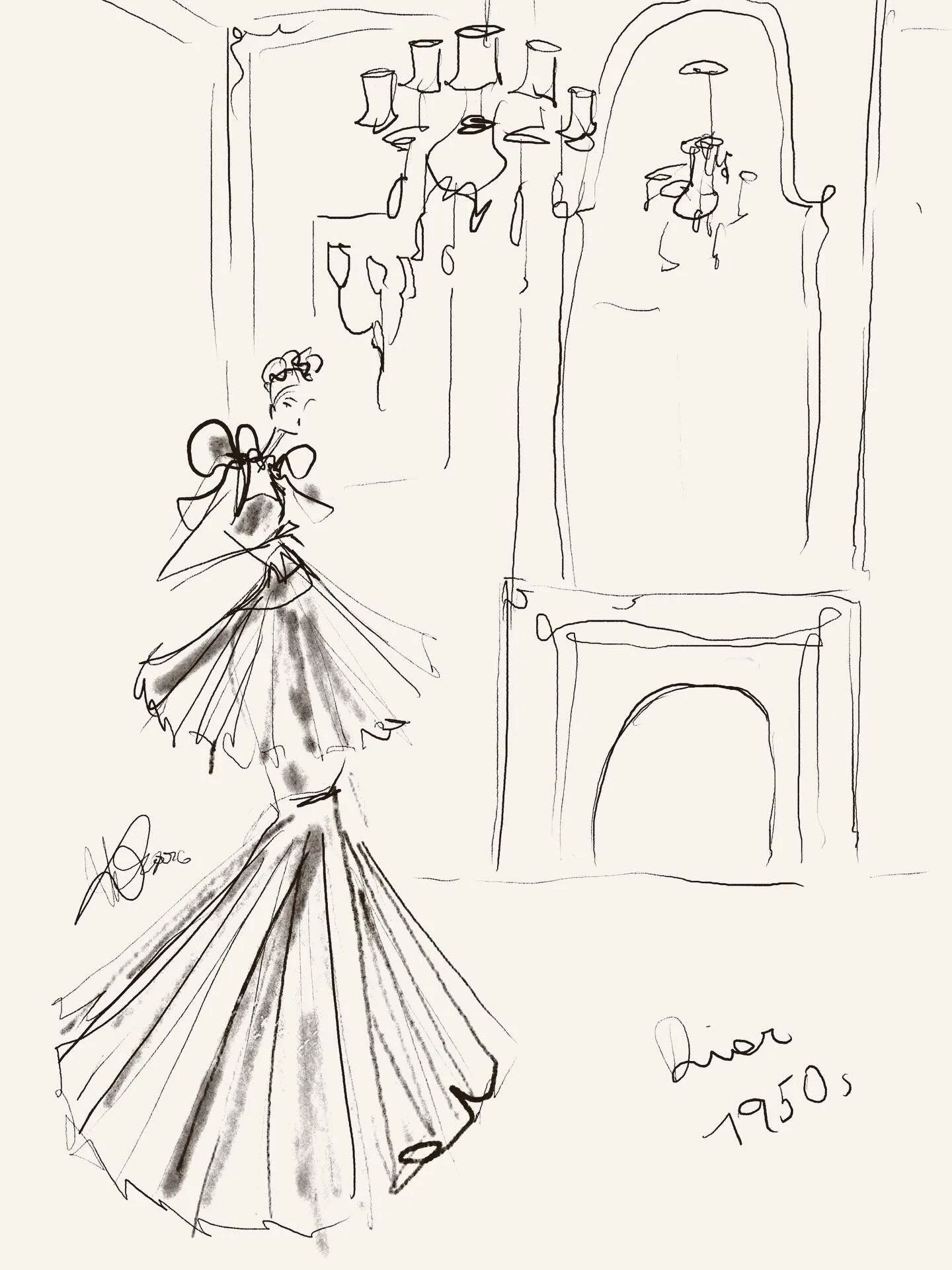 Salon fitting 🪡 #dior