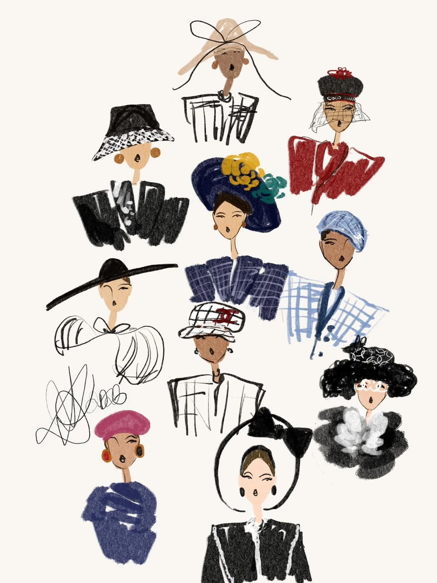 Hat studies 👒🎩