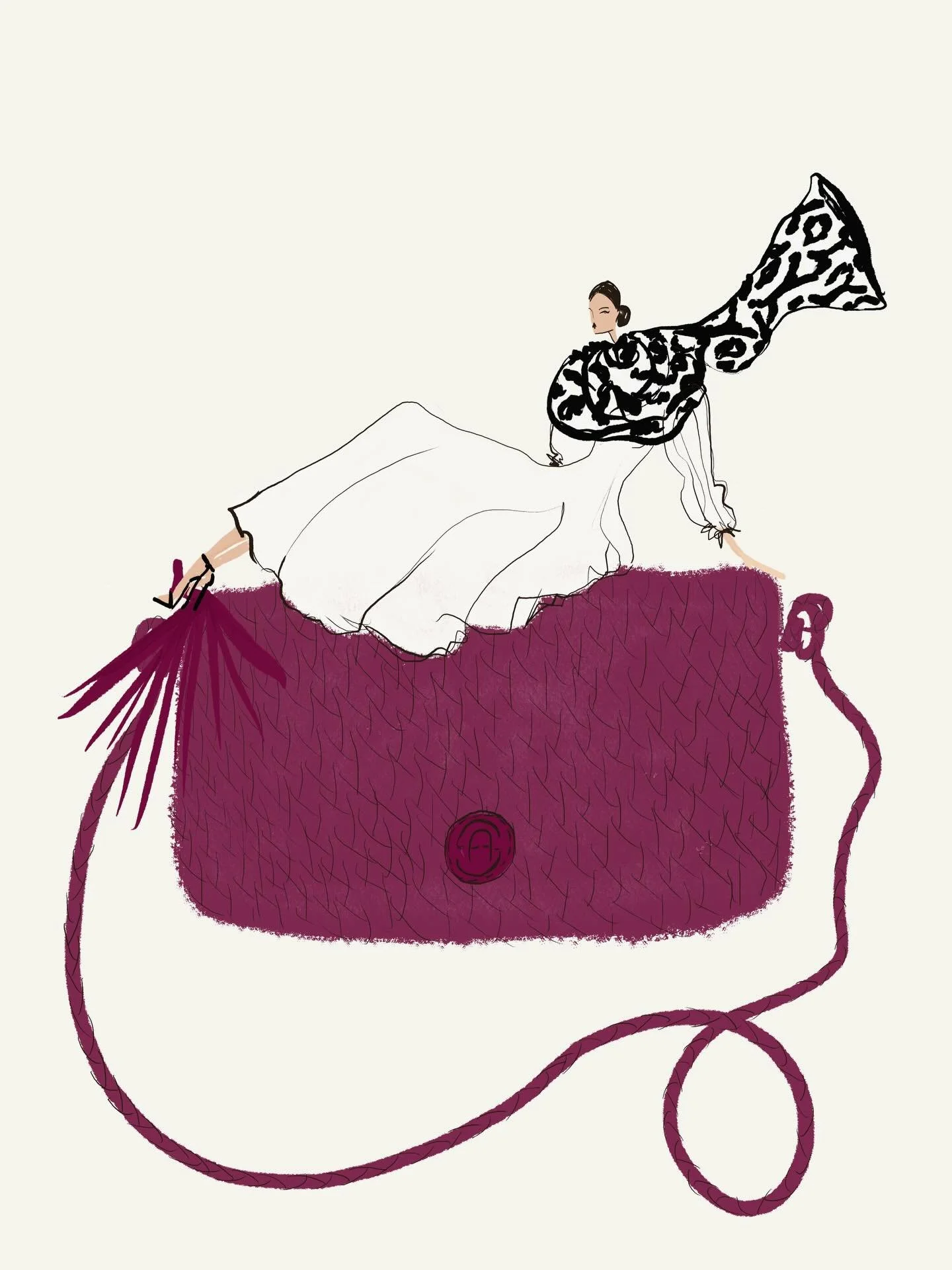 Had the pleasure of bringing @simonearora.collection&rsquo;s bags and scarves to life with women who embody their spirit 👛